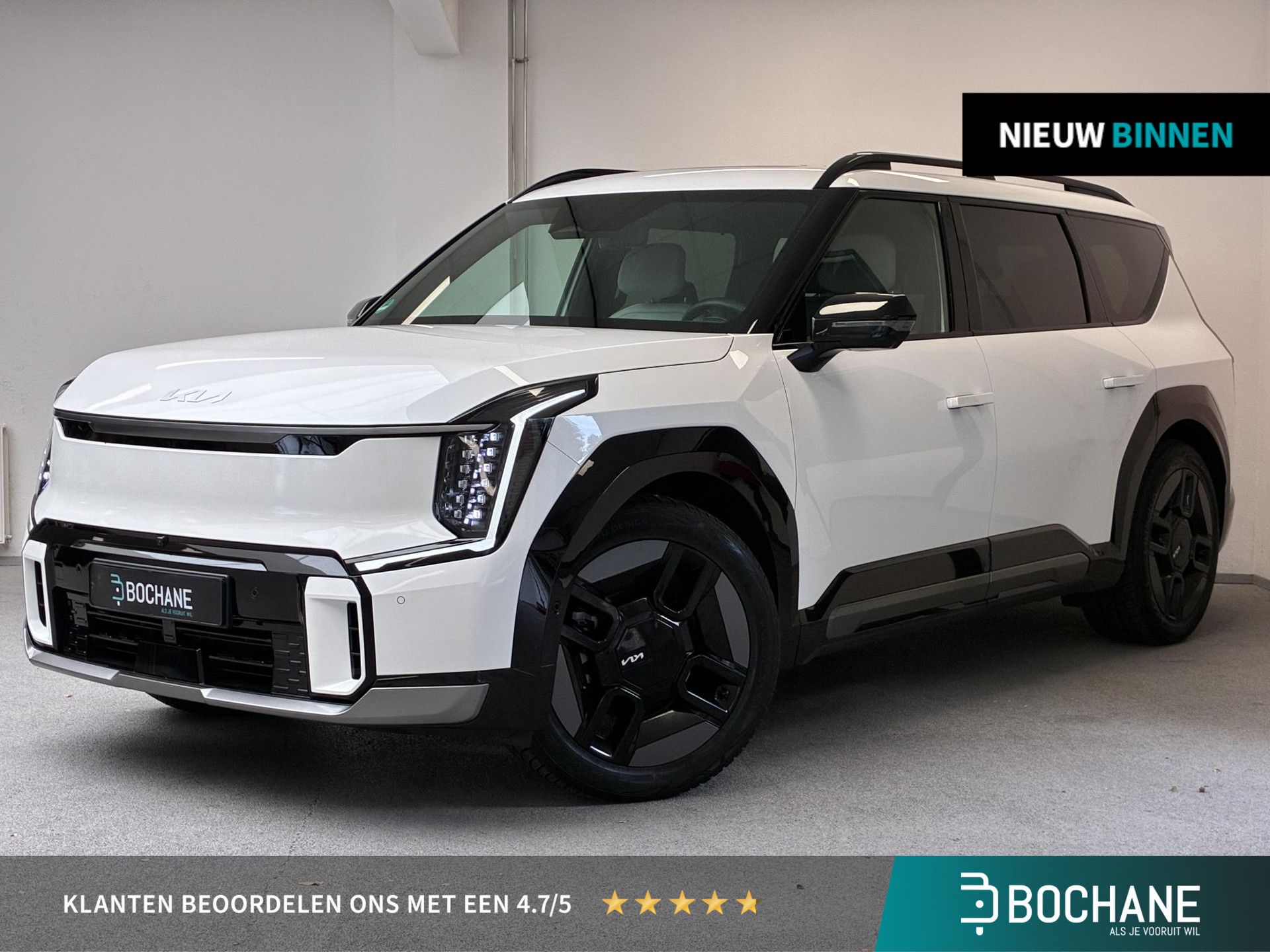 Kia EV9 met kenteken X-414-GV – vooraanzicht