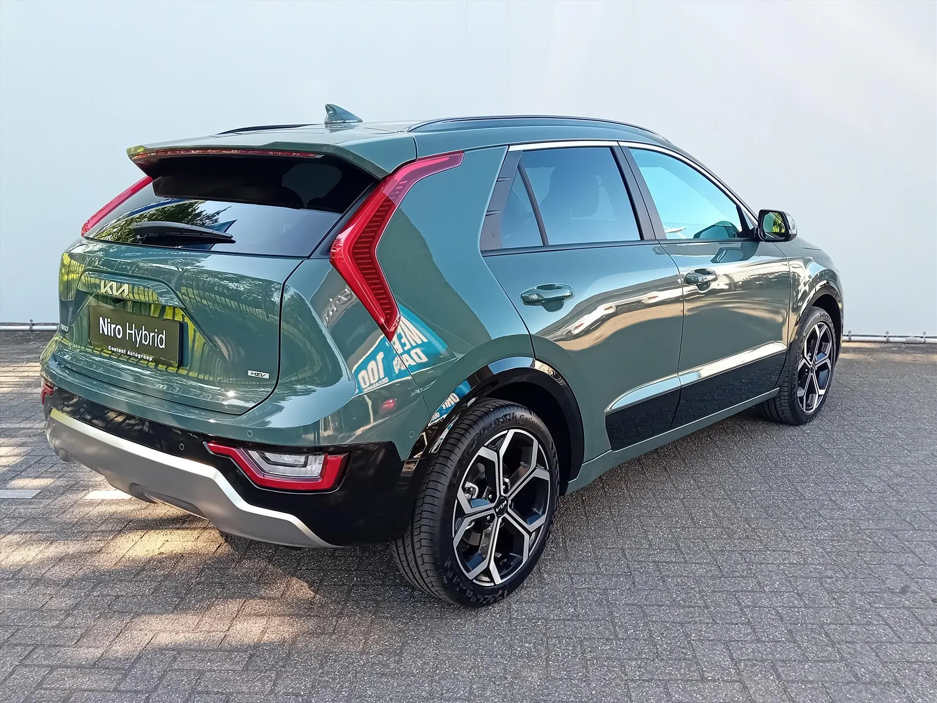 Kia Niro met kenteken 69591 – detailfoto
