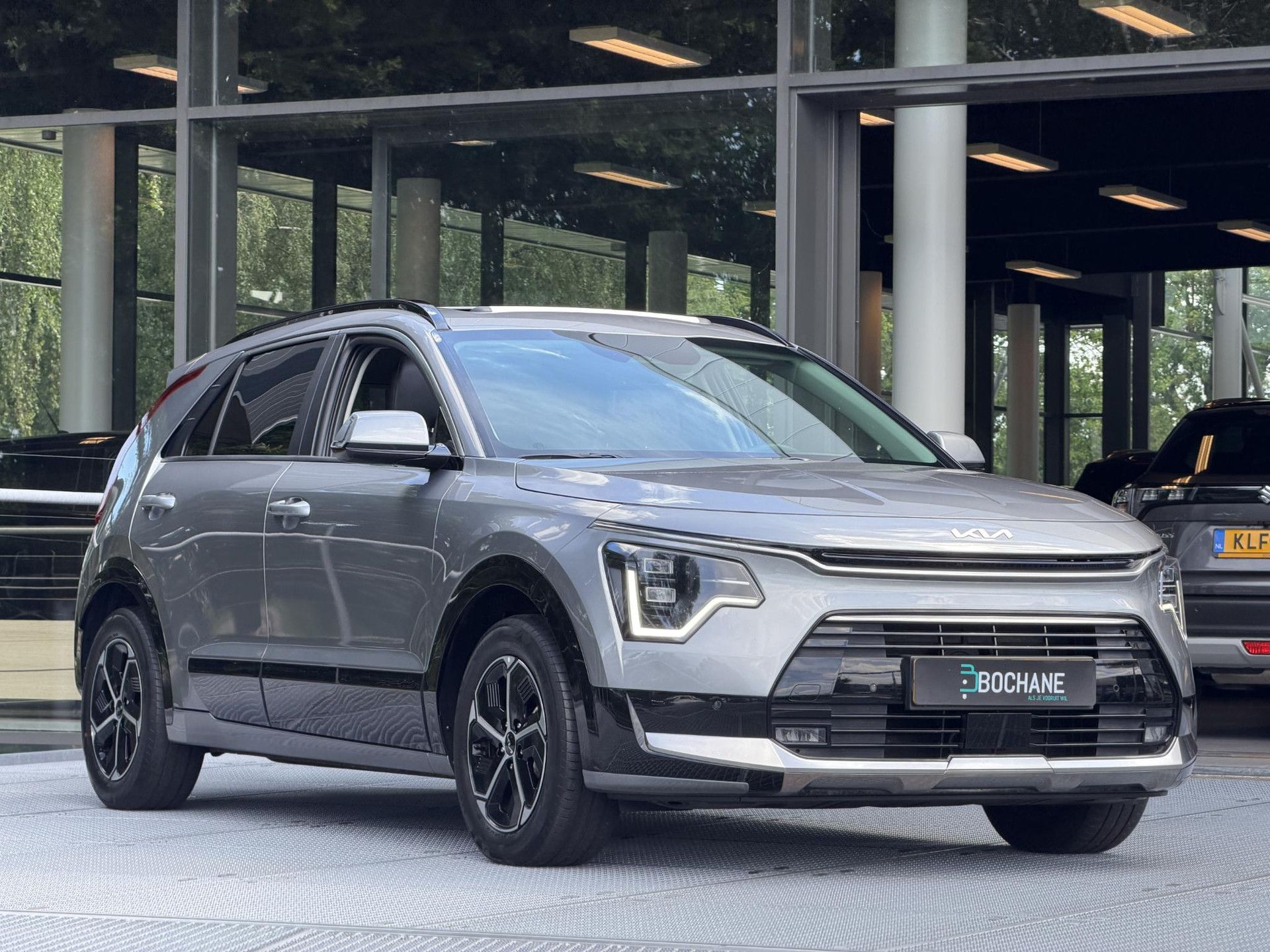 Kia Niro met kenteken GPK-10-K – detailfoto