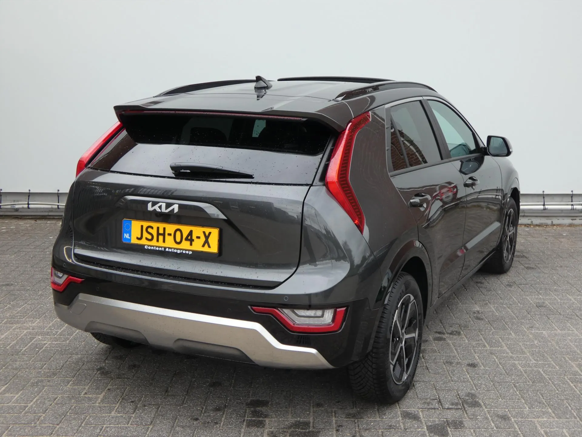 Kia Niro met kenteken JSH-04-X – detailfoto