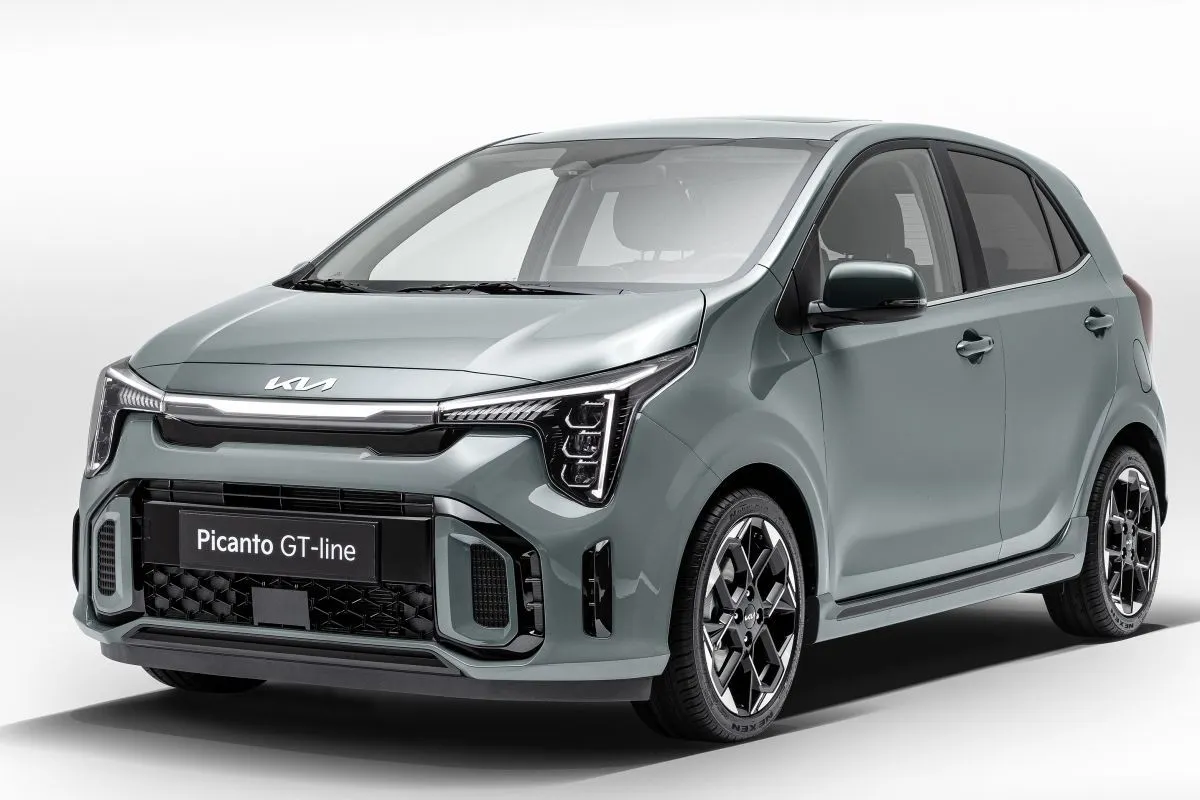 Kia Picanto met kenteken 60442 – vooraanzicht