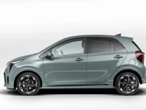 Kia Picanto met kenteken 60454 – achteraanzicht