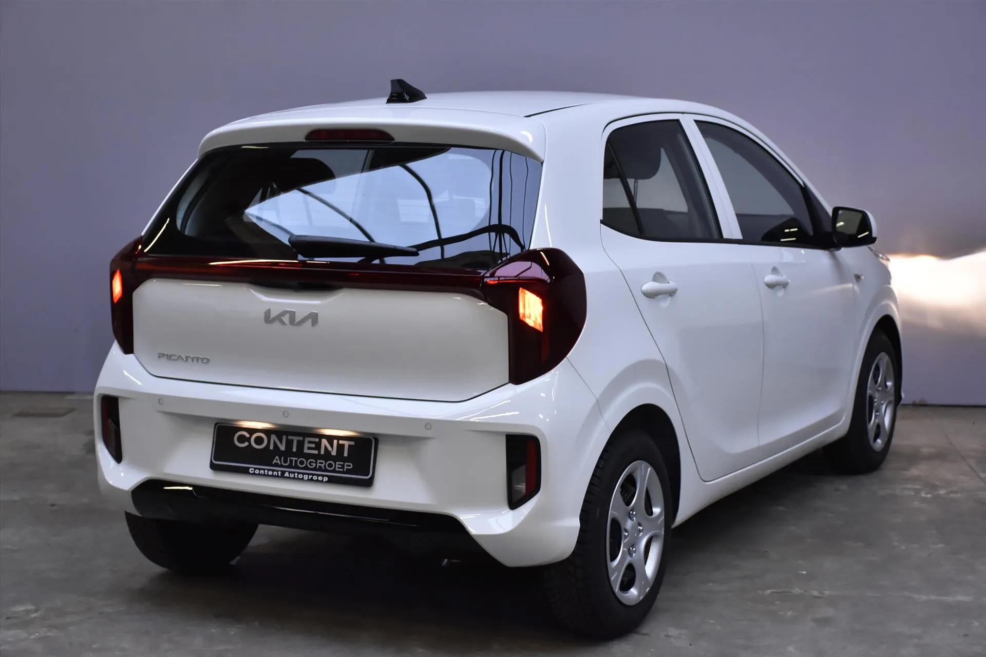 Kia Picanto met kenteken 61263 – detailfoto