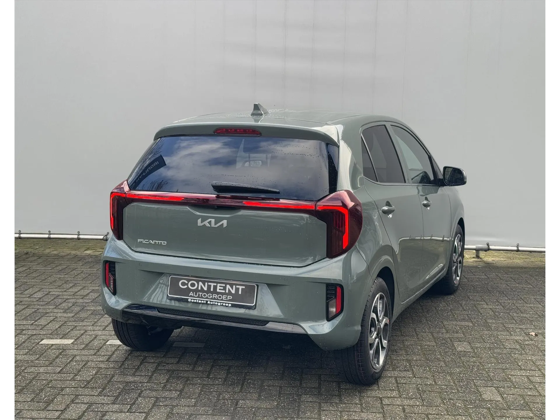 Kia Picanto met kenteken 66134 – detailfoto