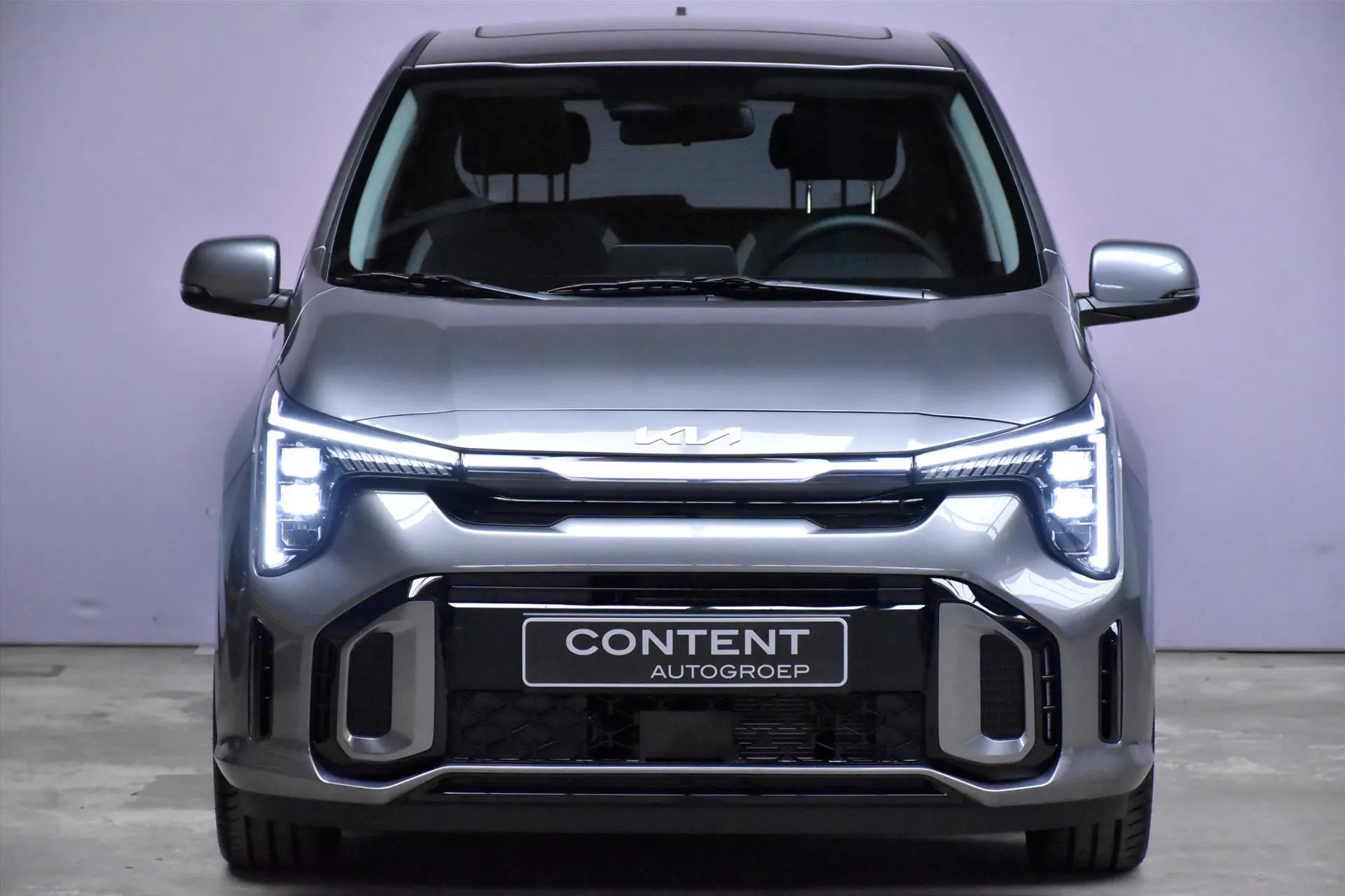 Kia Picanto met kenteken 67555 – detailfoto