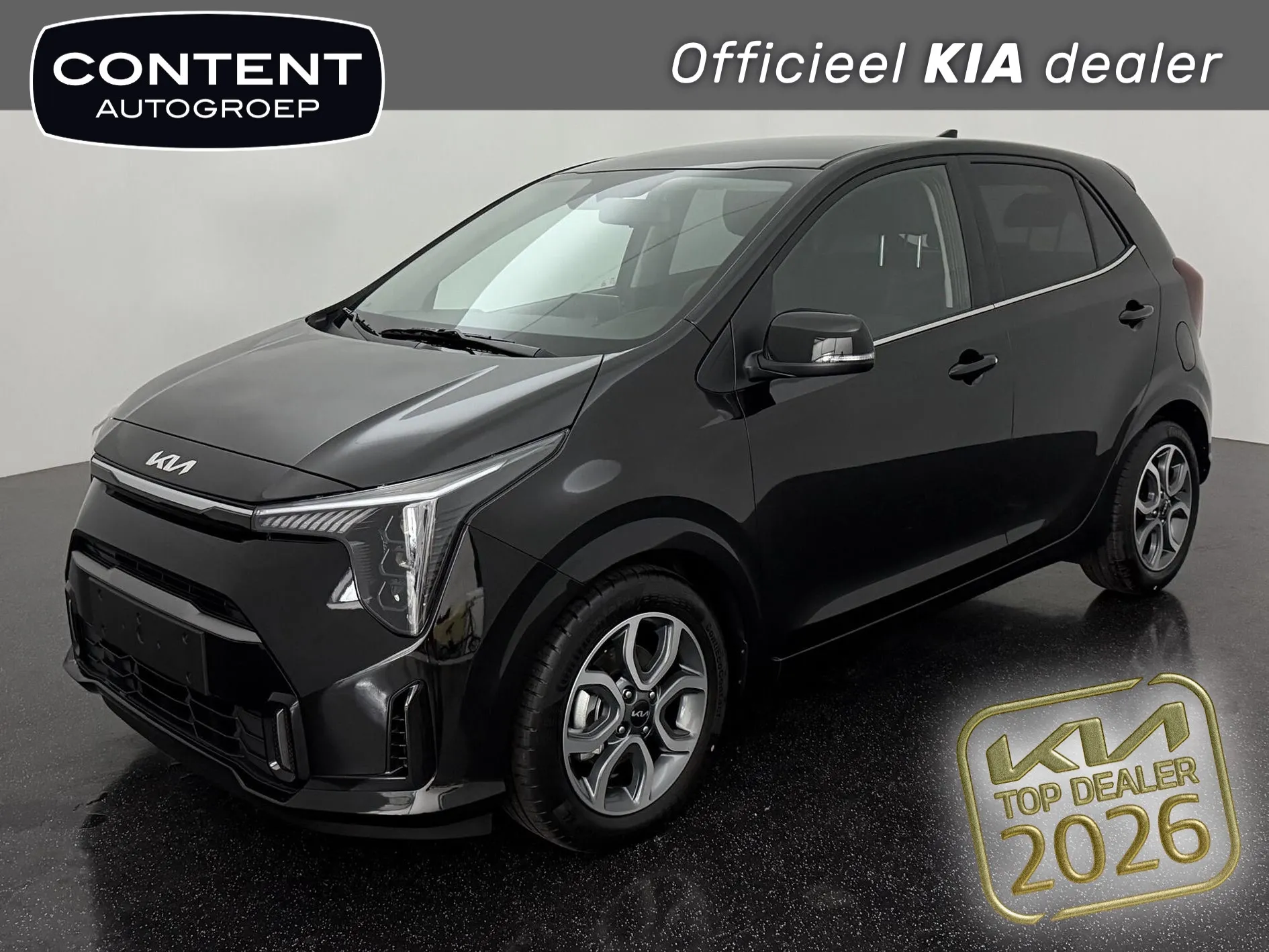 Kia Picanto met kenteken 72670 – vooraanzicht