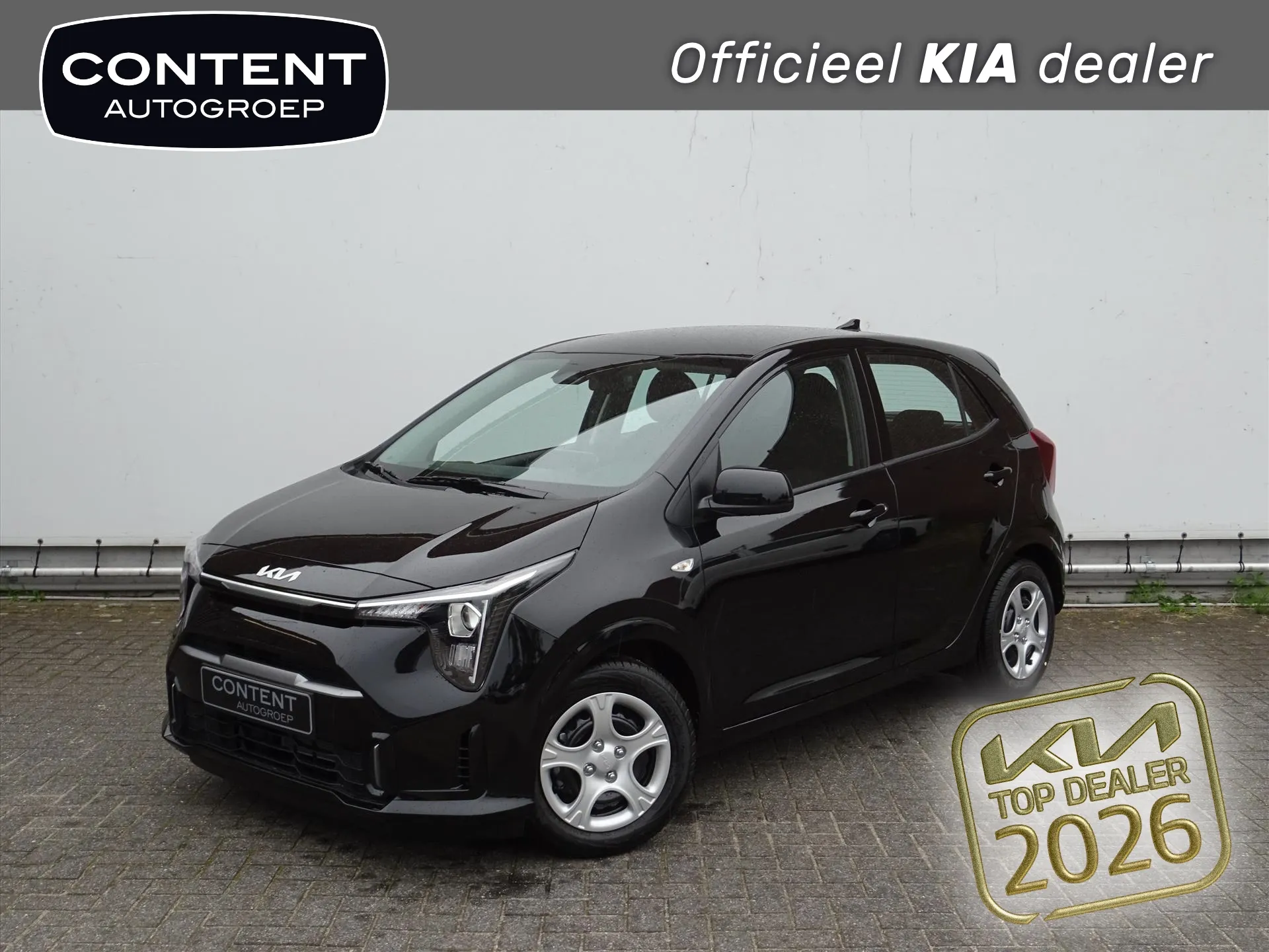 Kia Picanto met kenteken 73054 – vooraanzicht