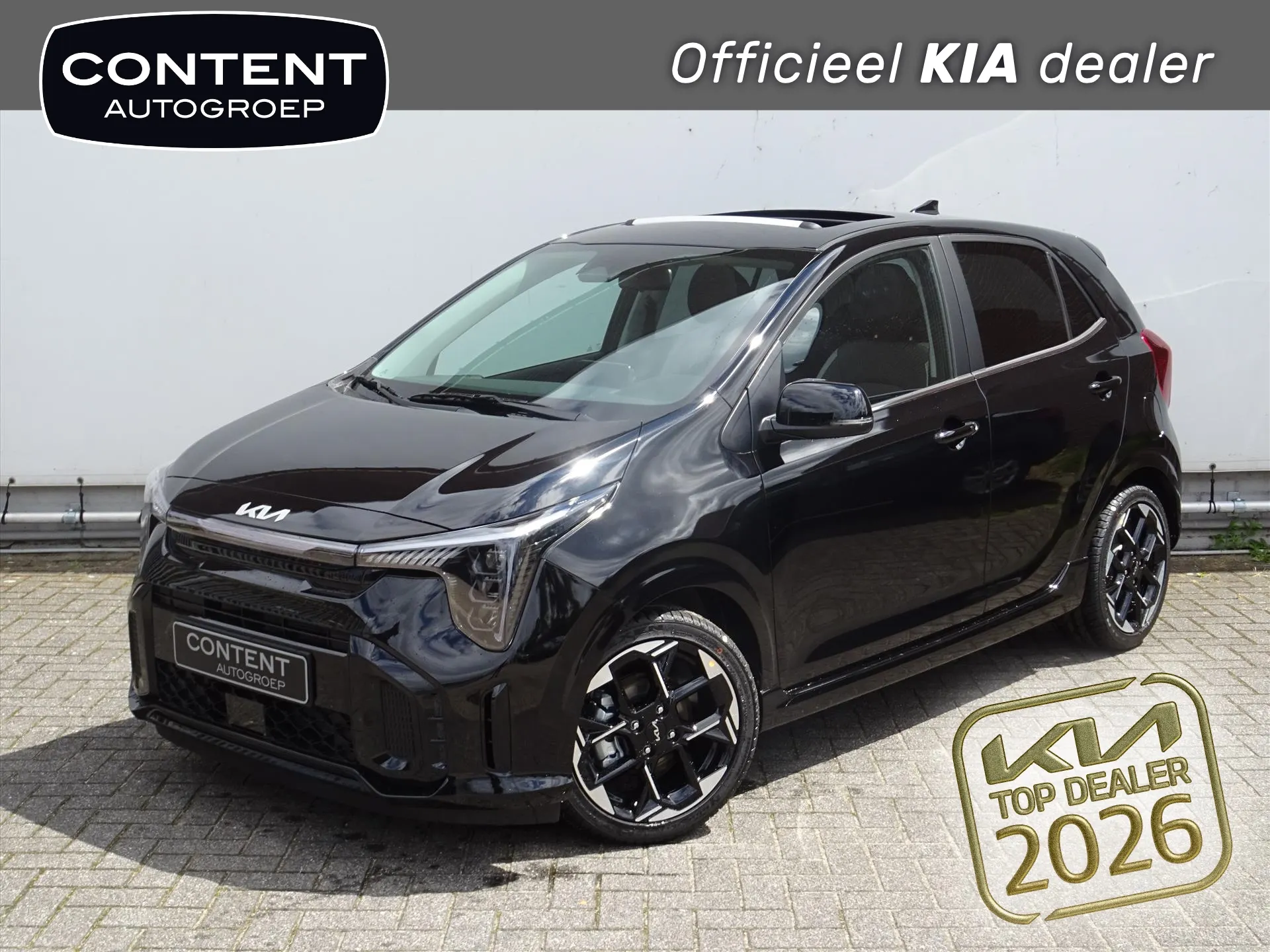 Kia Picanto met kenteken 73056 – vooraanzicht
