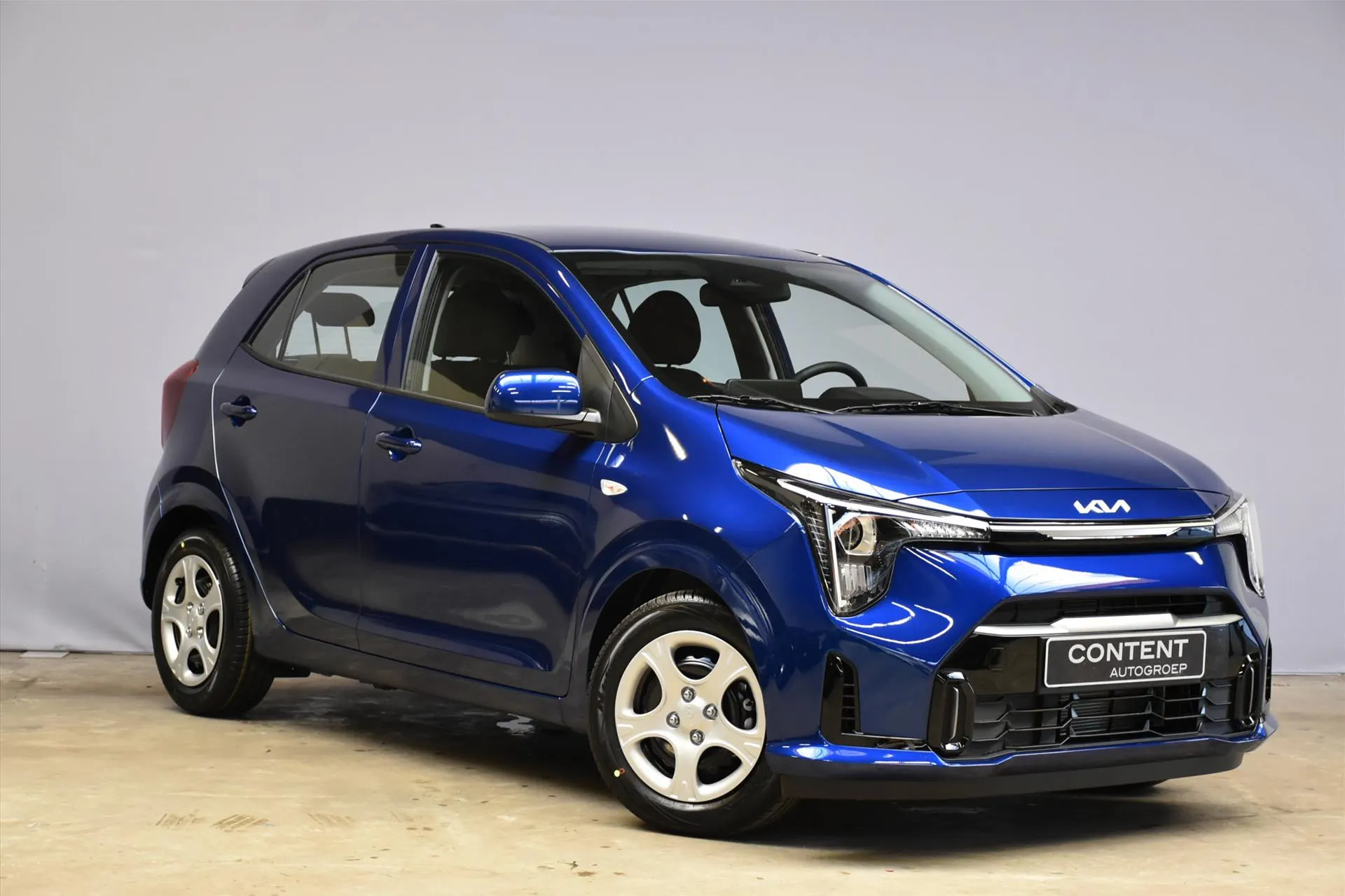 Kia Picanto met kenteken 75387 – achteraanzicht
