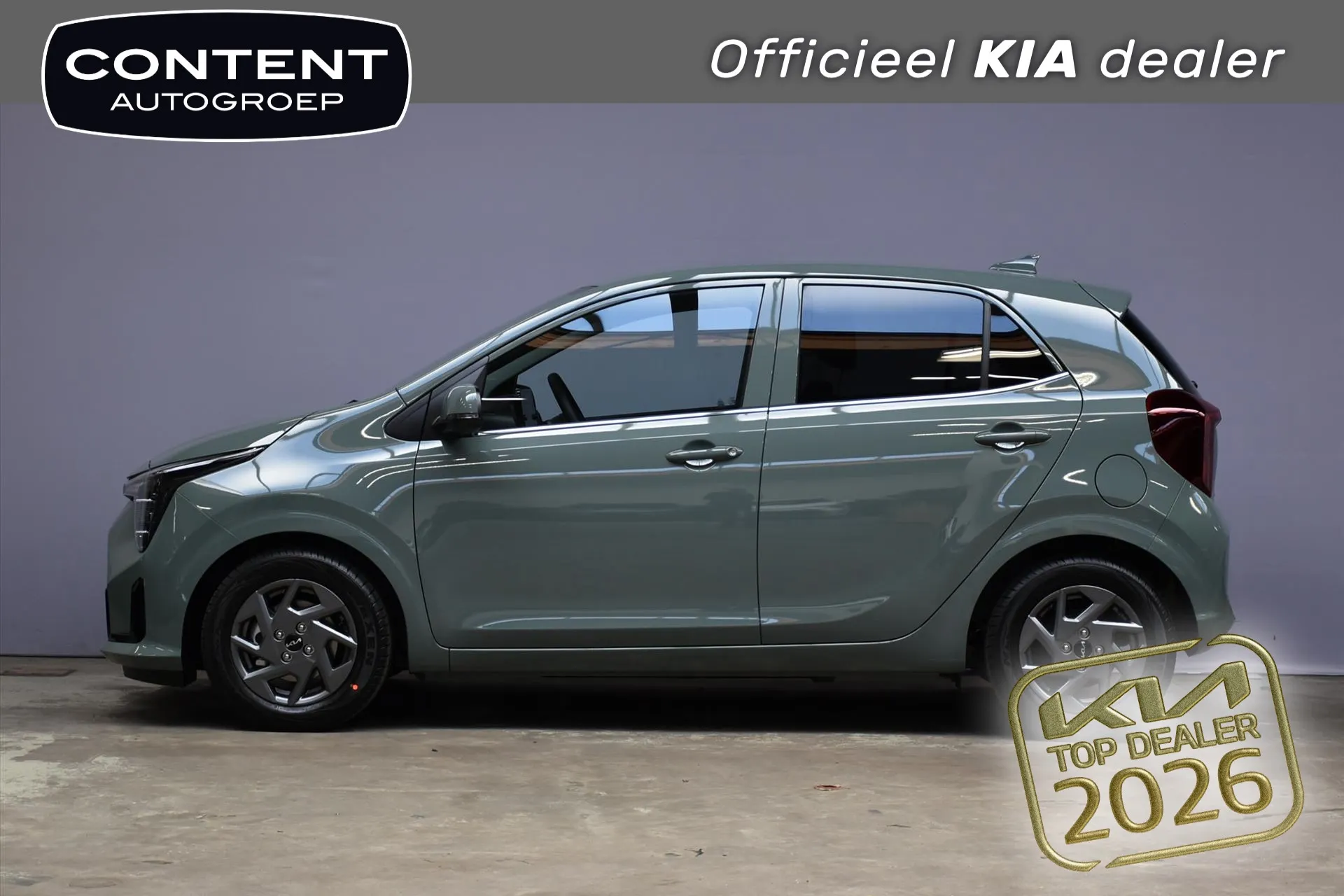 Kia Picanto met kenteken 75389 – achteraanzicht