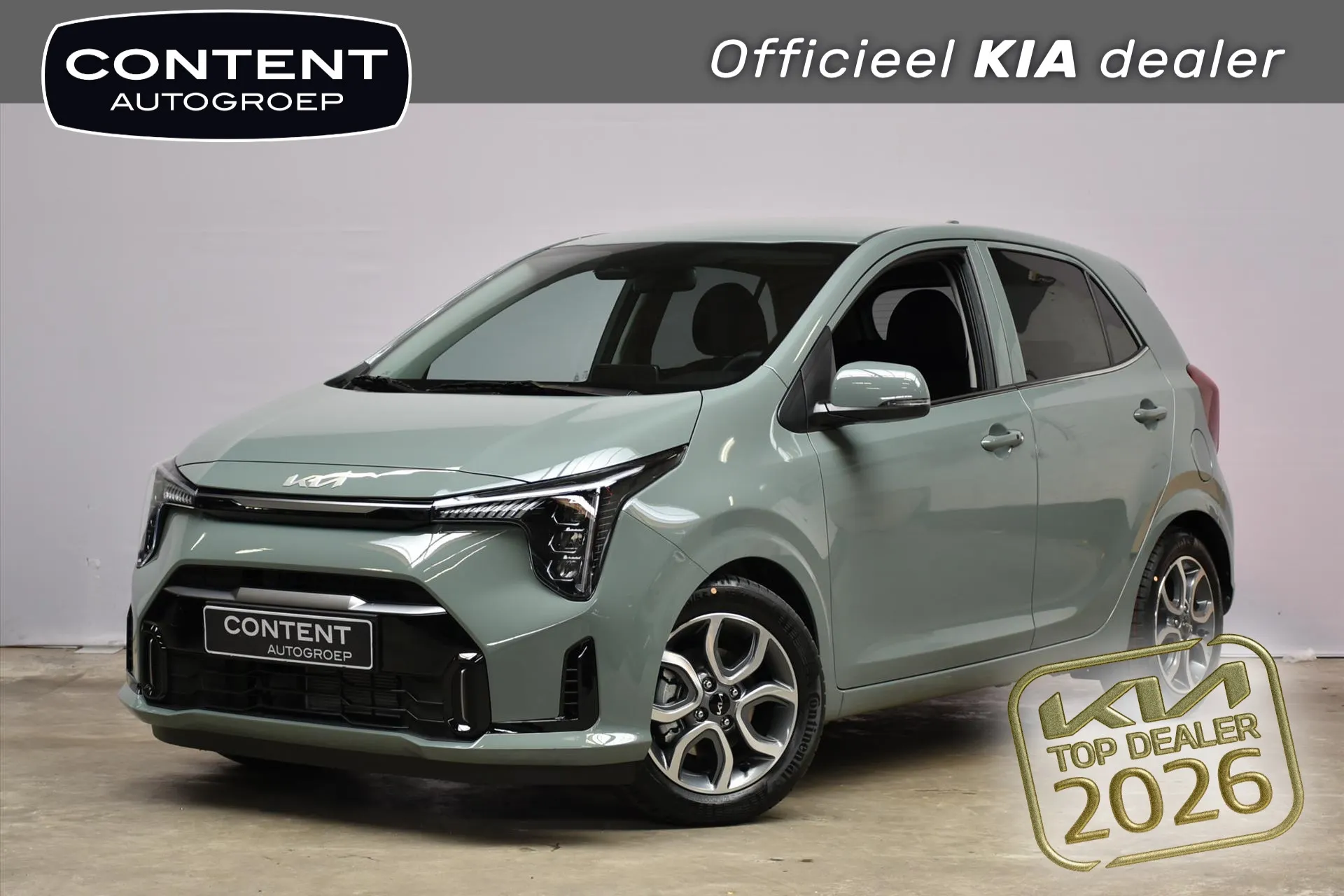 Kia Picanto met kenteken 76685 – vooraanzicht