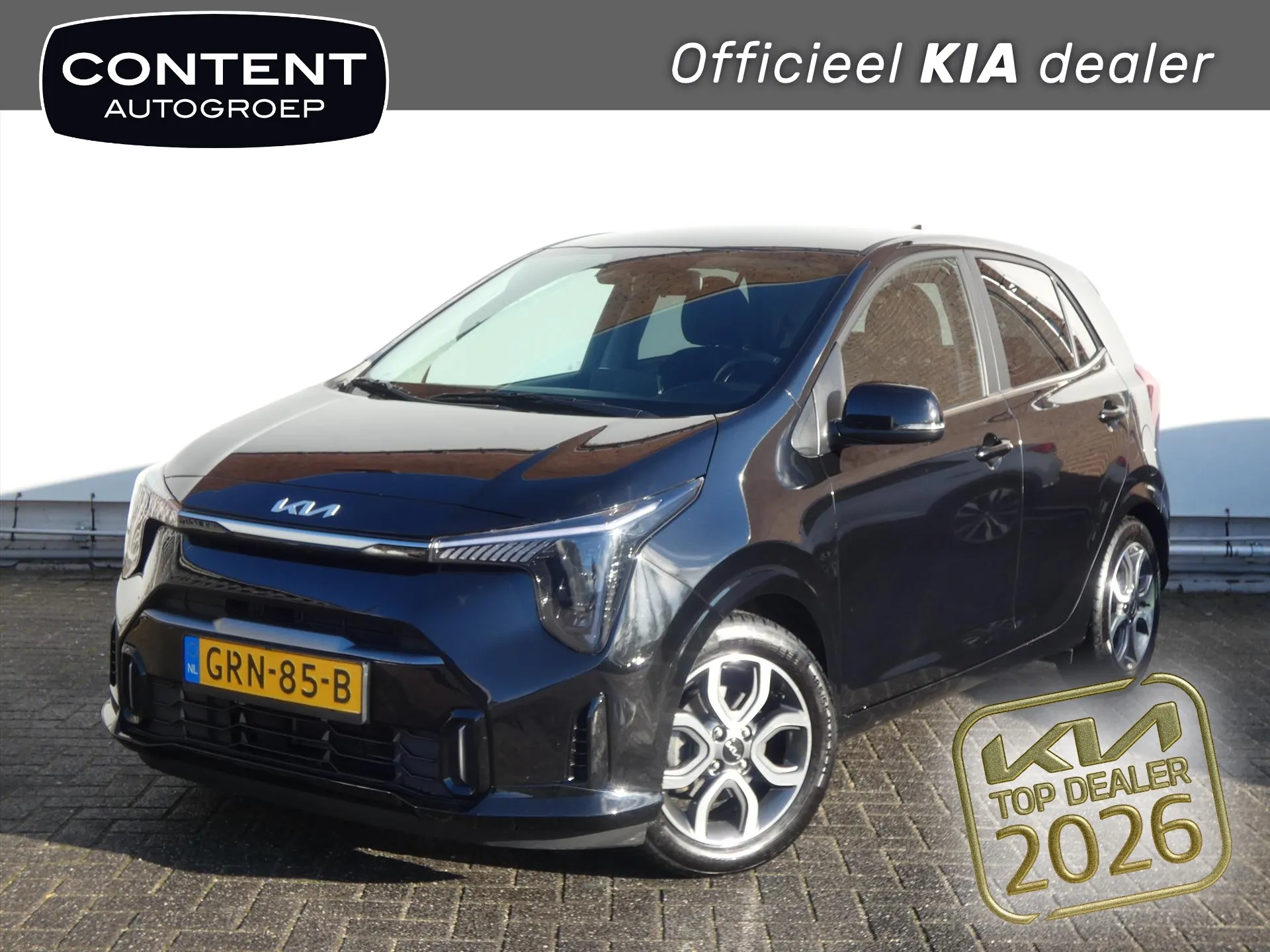 Kia Picanto met kenteken GRN-85-B – vooraanzicht