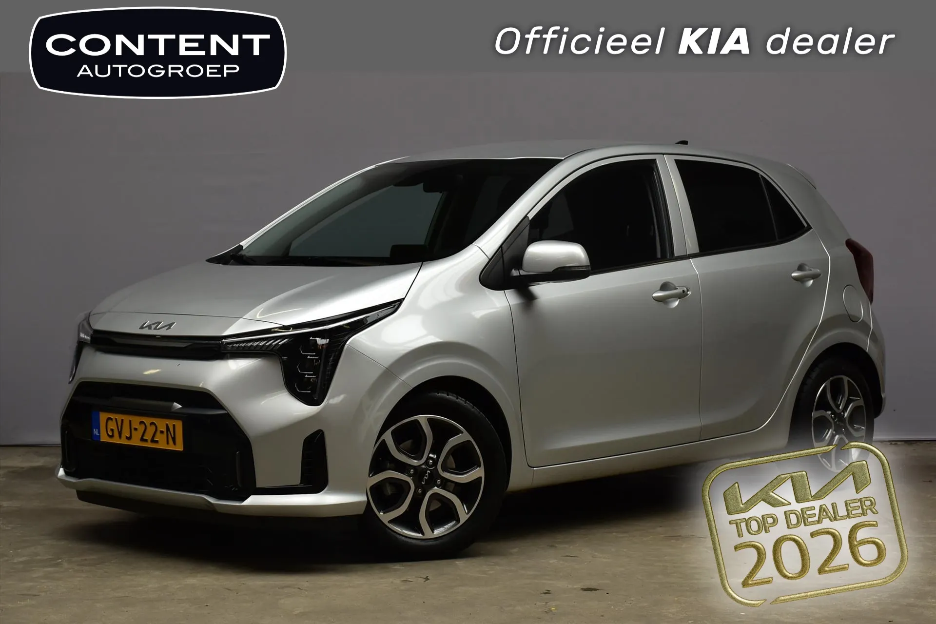 Kia Picanto met kenteken GVJ-22-N – vooraanzicht