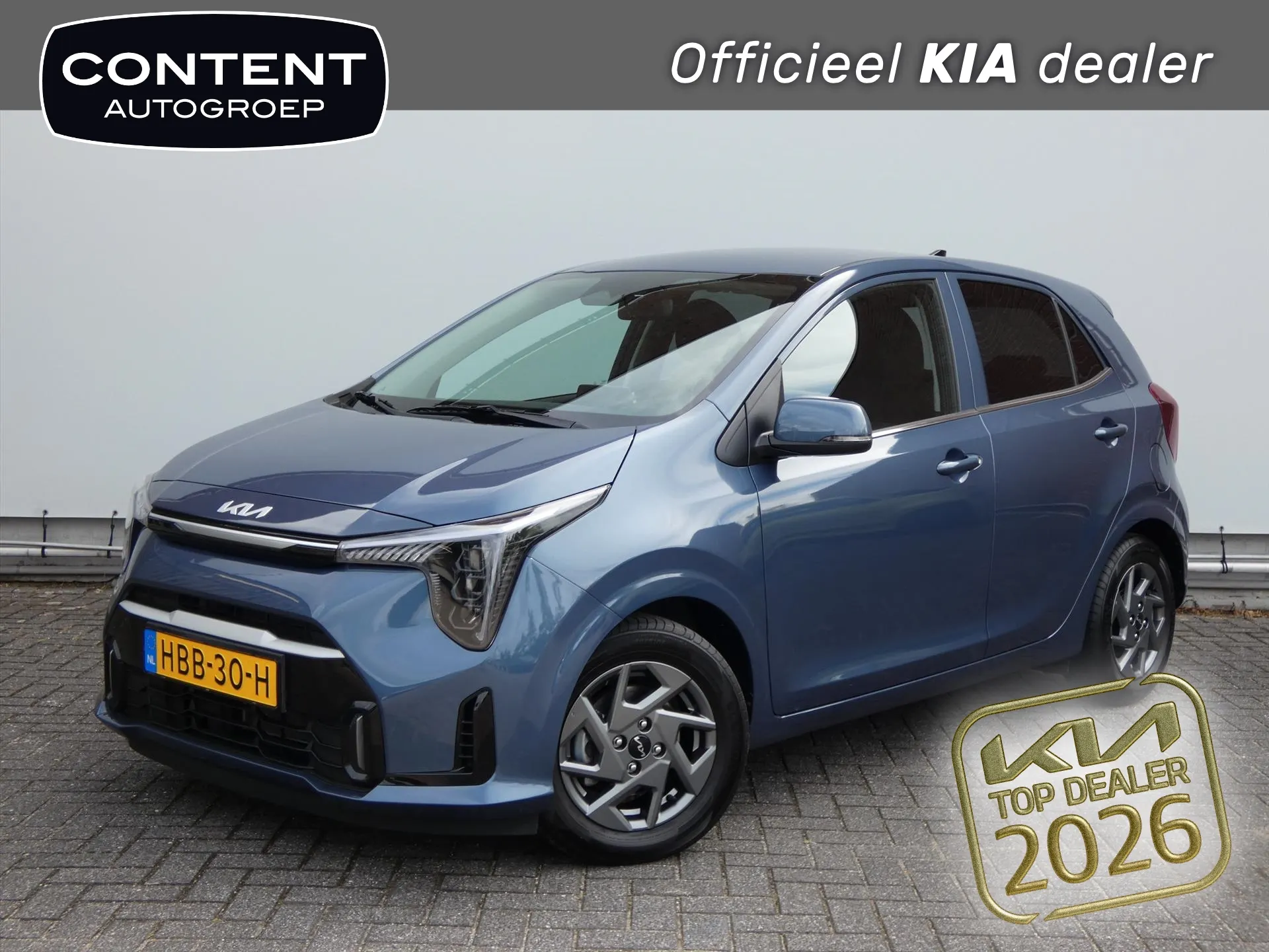 Kia Picanto met kenteken HBB-30-H – vooraanzicht