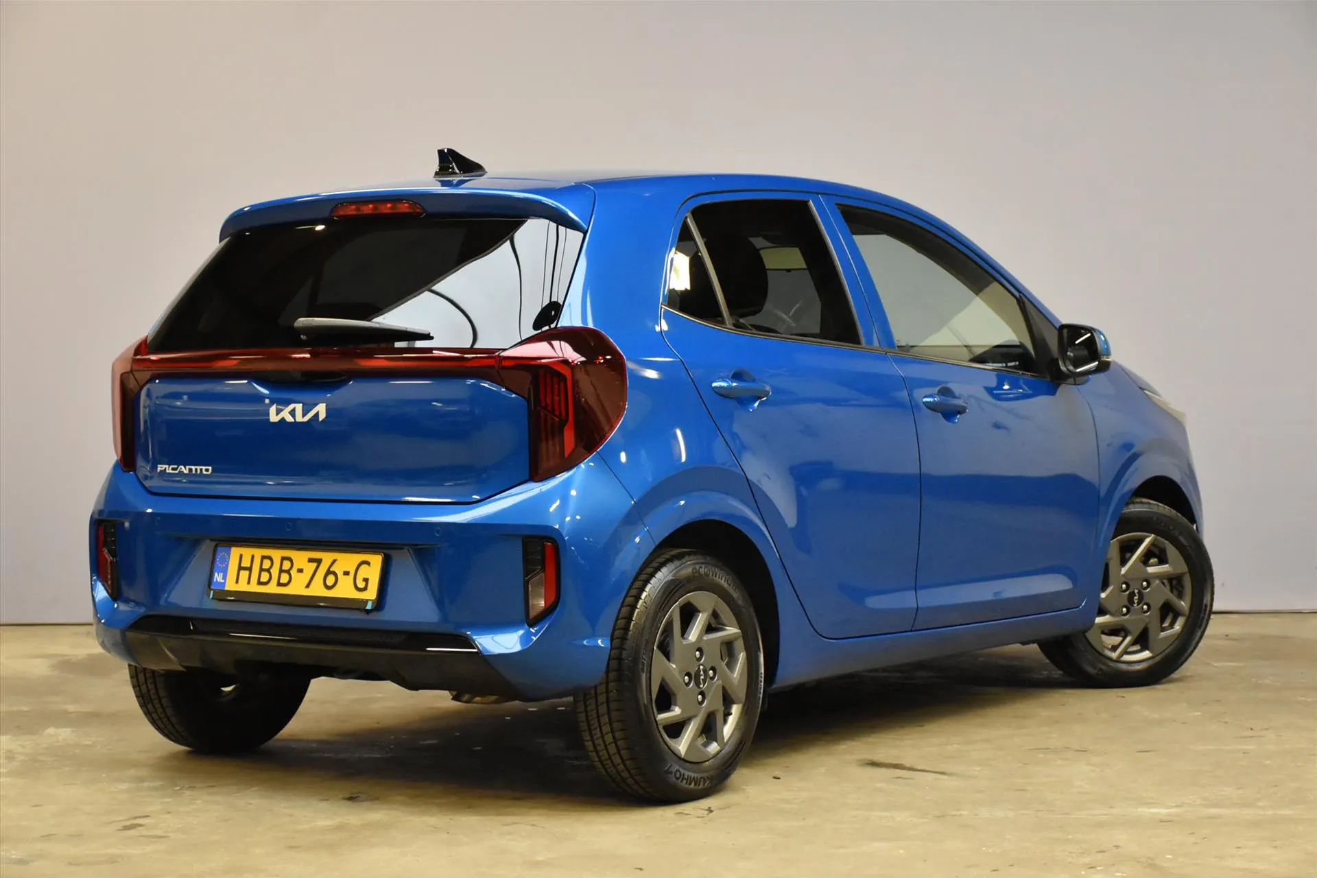 Kia Picanto met kenteken HBB-76-G – detailfoto