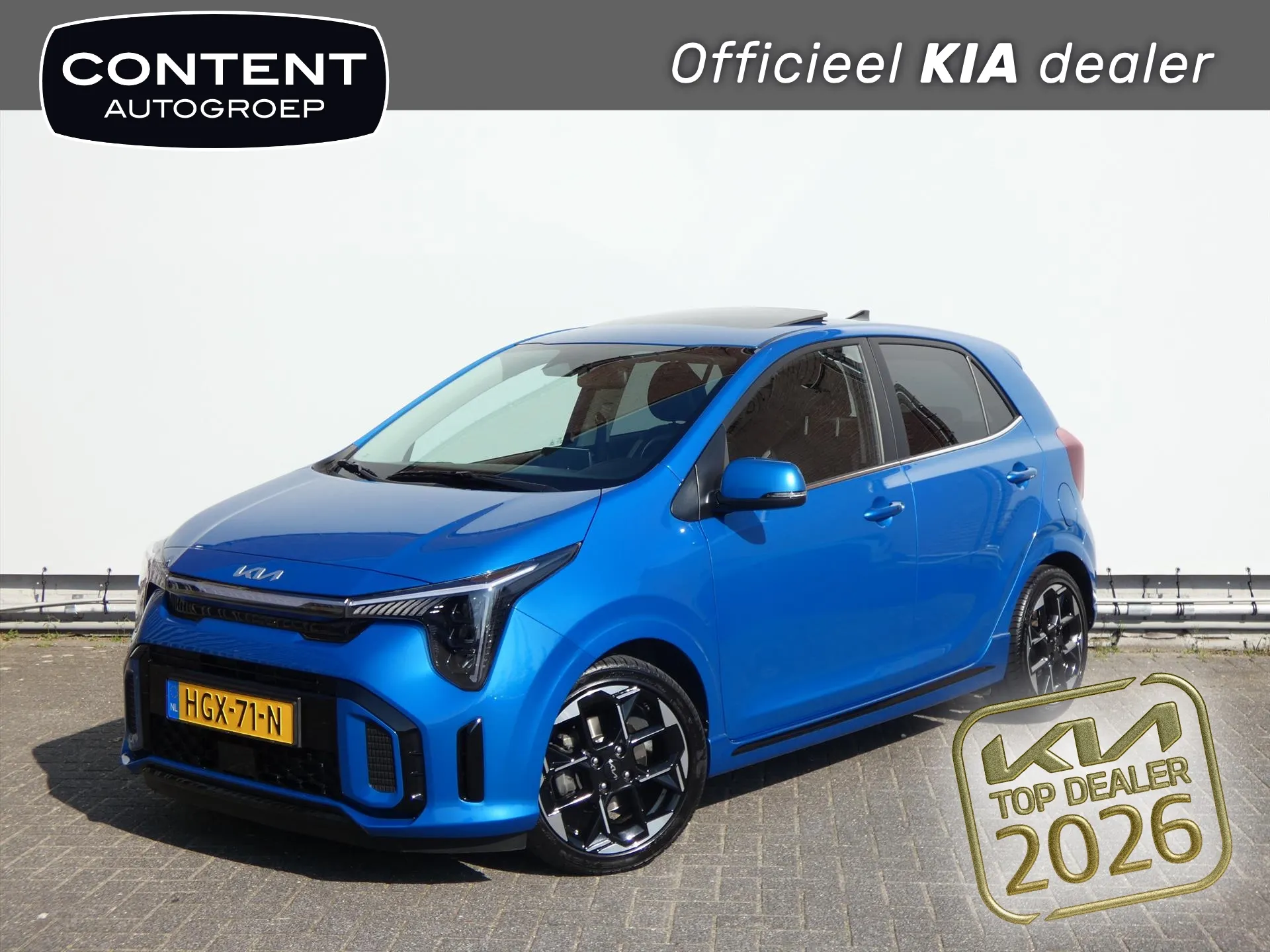 Kia Picanto met kenteken HGX-71-N – vooraanzicht