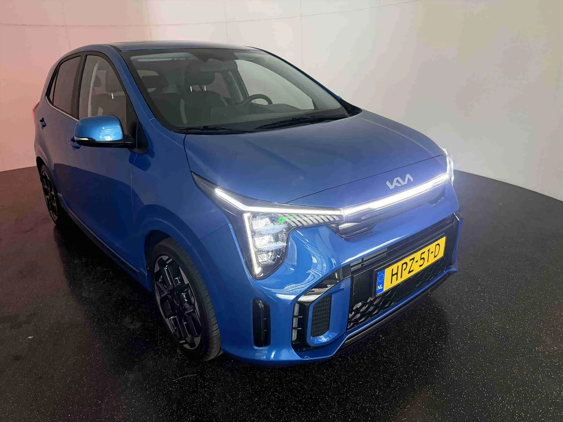 Kia Picanto met kenteken HPZ-51-D – detailfoto