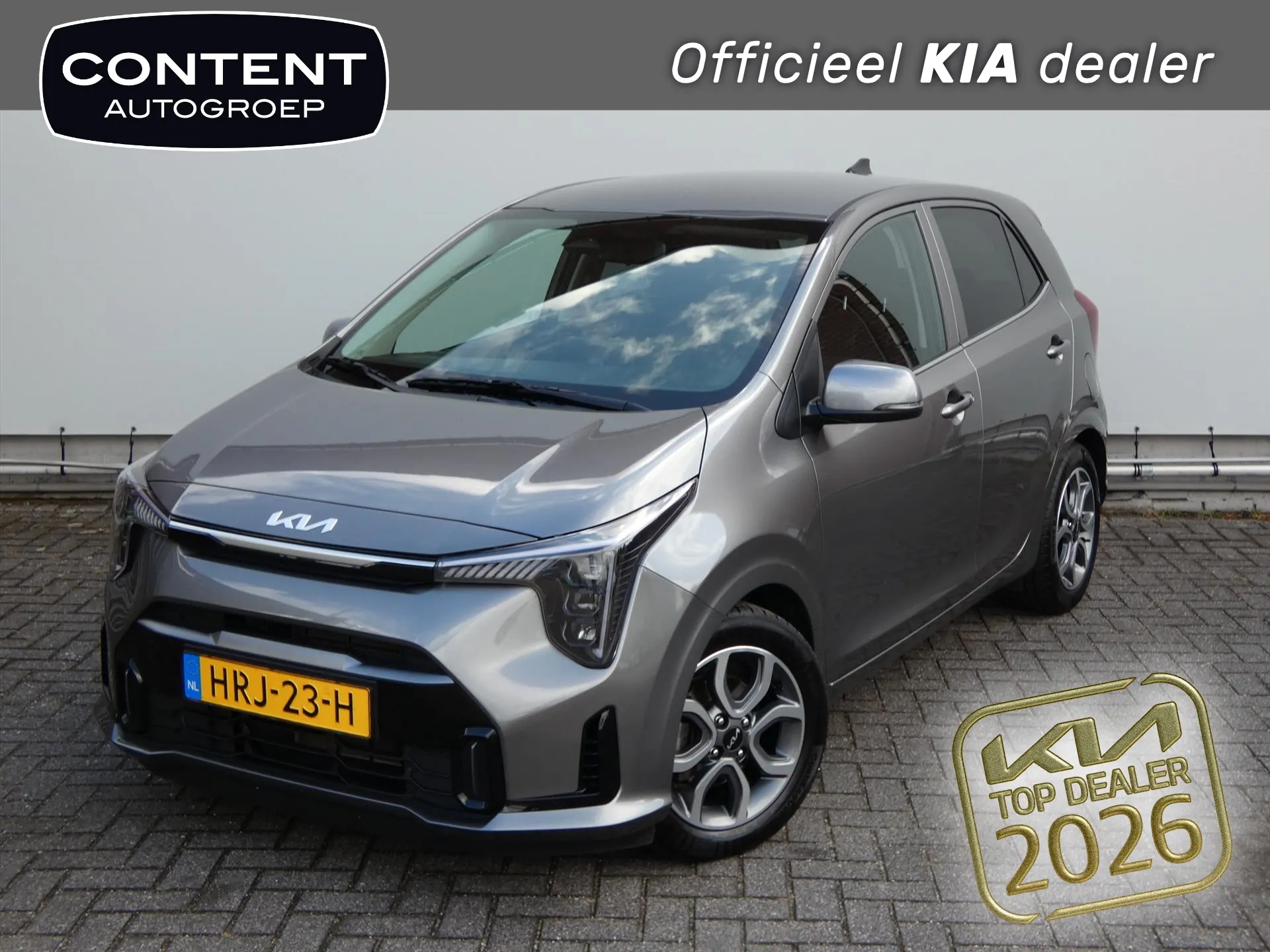 Kia Picanto met kenteken HRJ-23-H – vooraanzicht