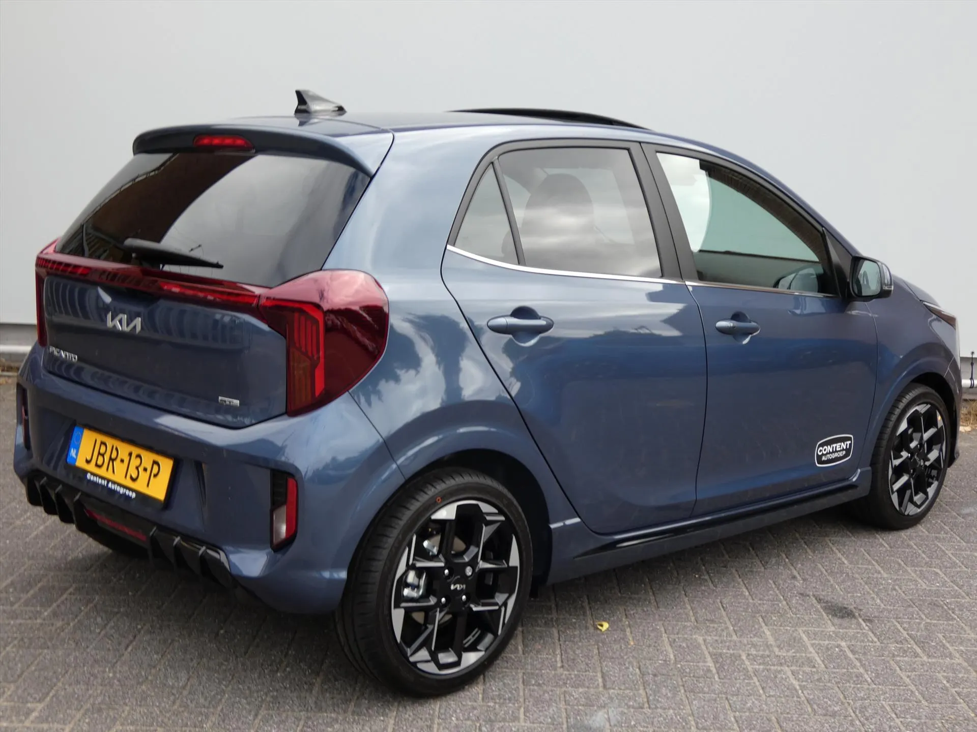 Kia Picanto met kenteken JBR-13-P – detailfoto