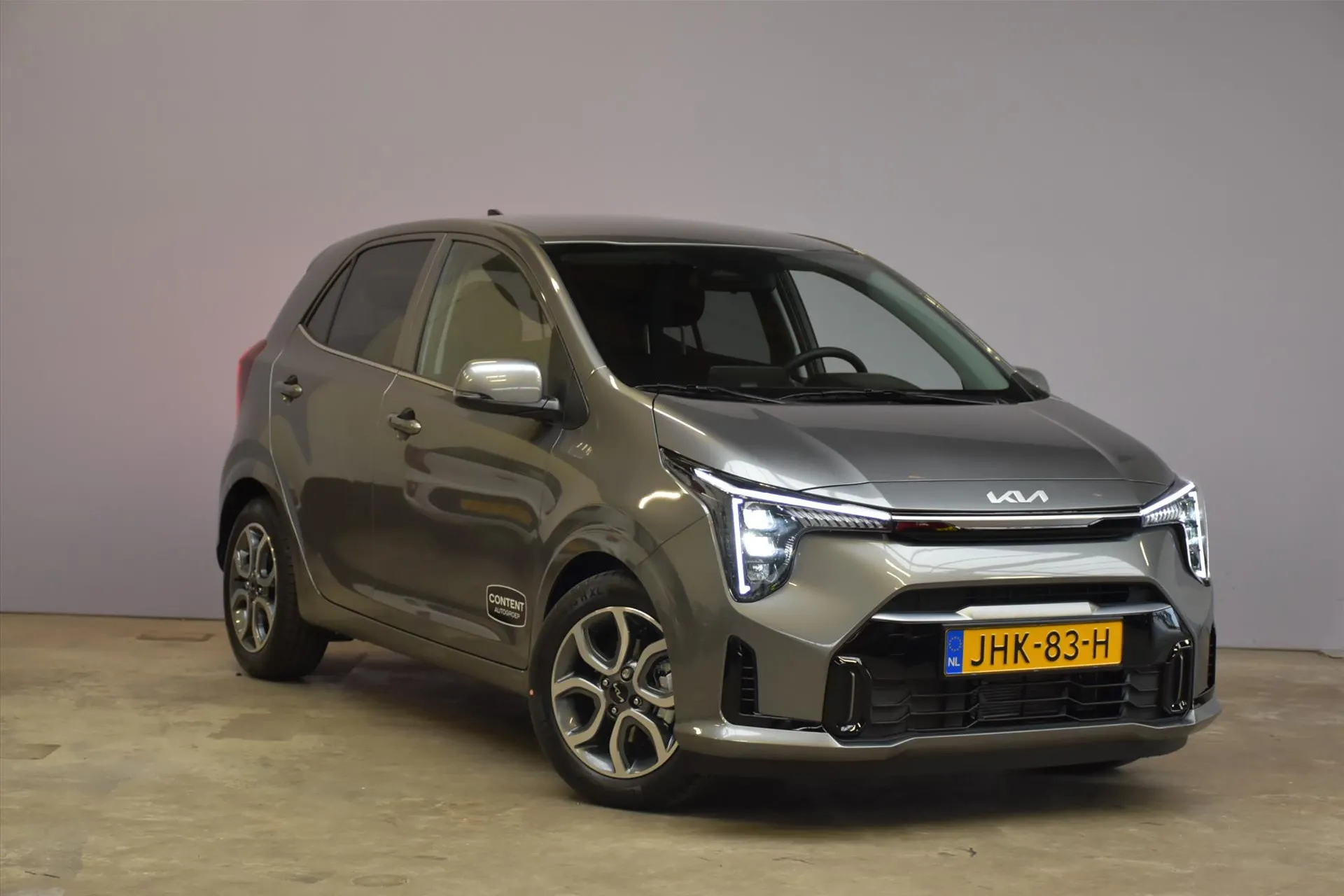 Kia Picanto met kenteken JHK-83-H – dashboard