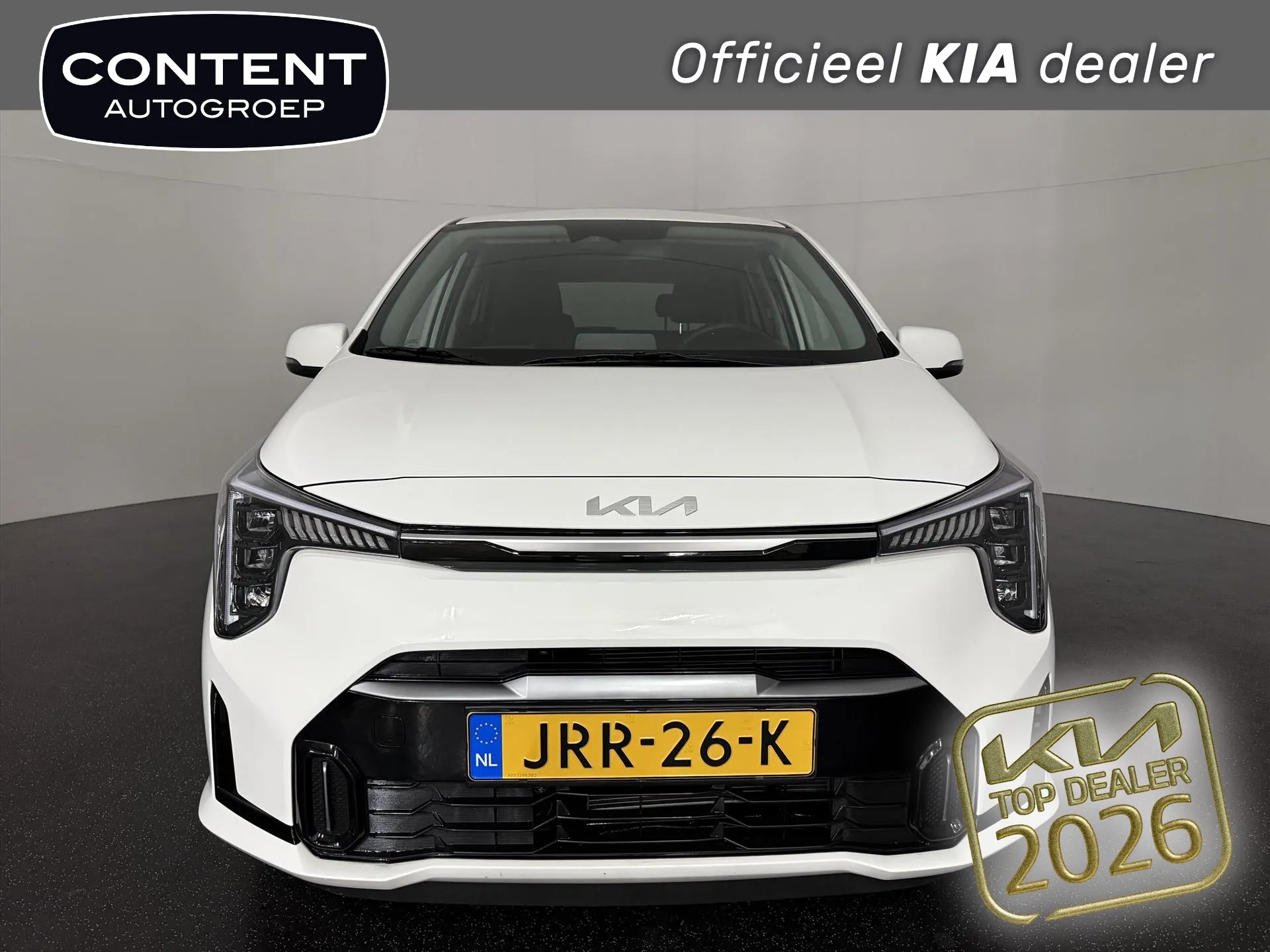 Kia Picanto met kenteken JRR-26-K – achteraanzicht