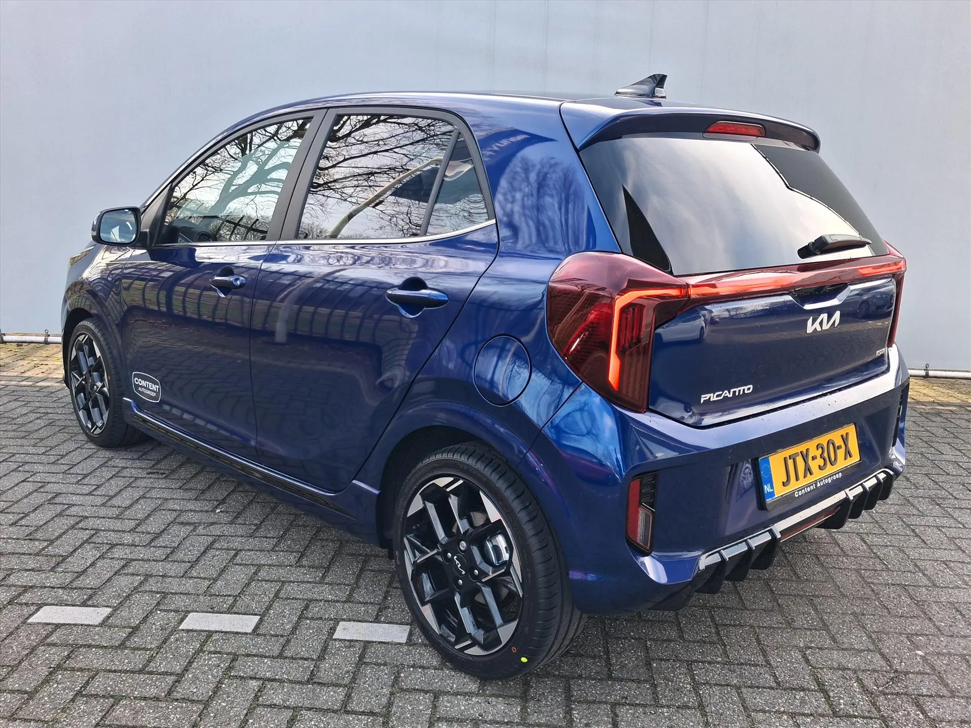 Kia Picanto met kenteken JTX-30-X – detailfoto
