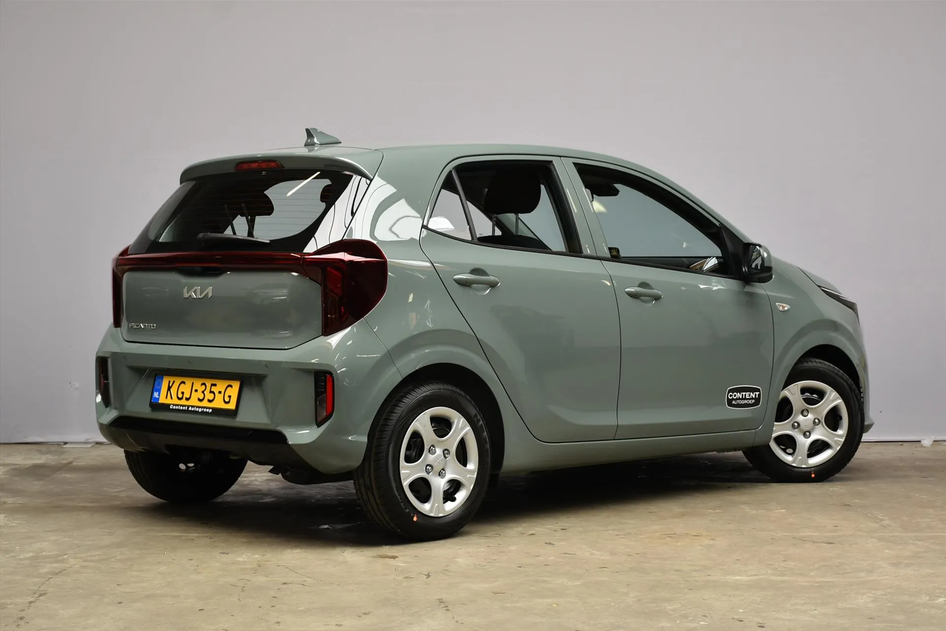 Kia Picanto met kenteken KGJ-35-G – detailfoto