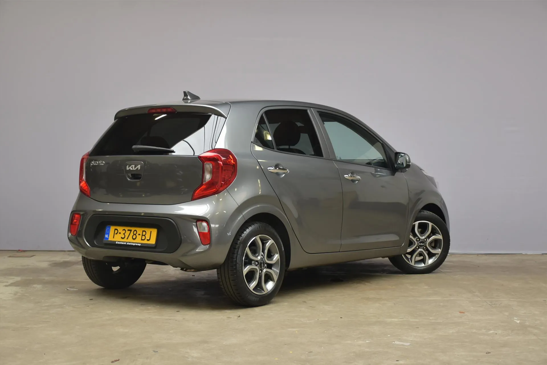 Kia Picanto met kenteken P-378-BJ – detailfoto