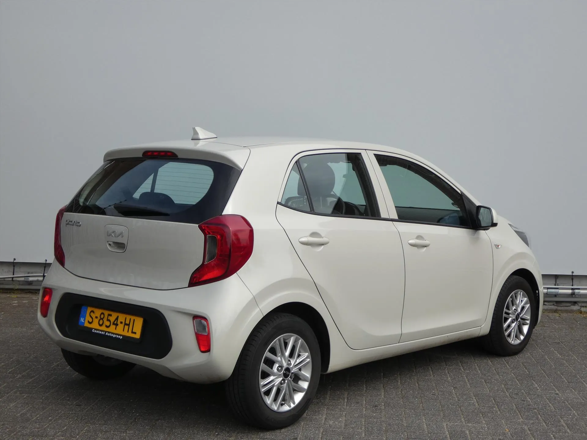 Kia Picanto met kenteken S-854-HL – detailfoto