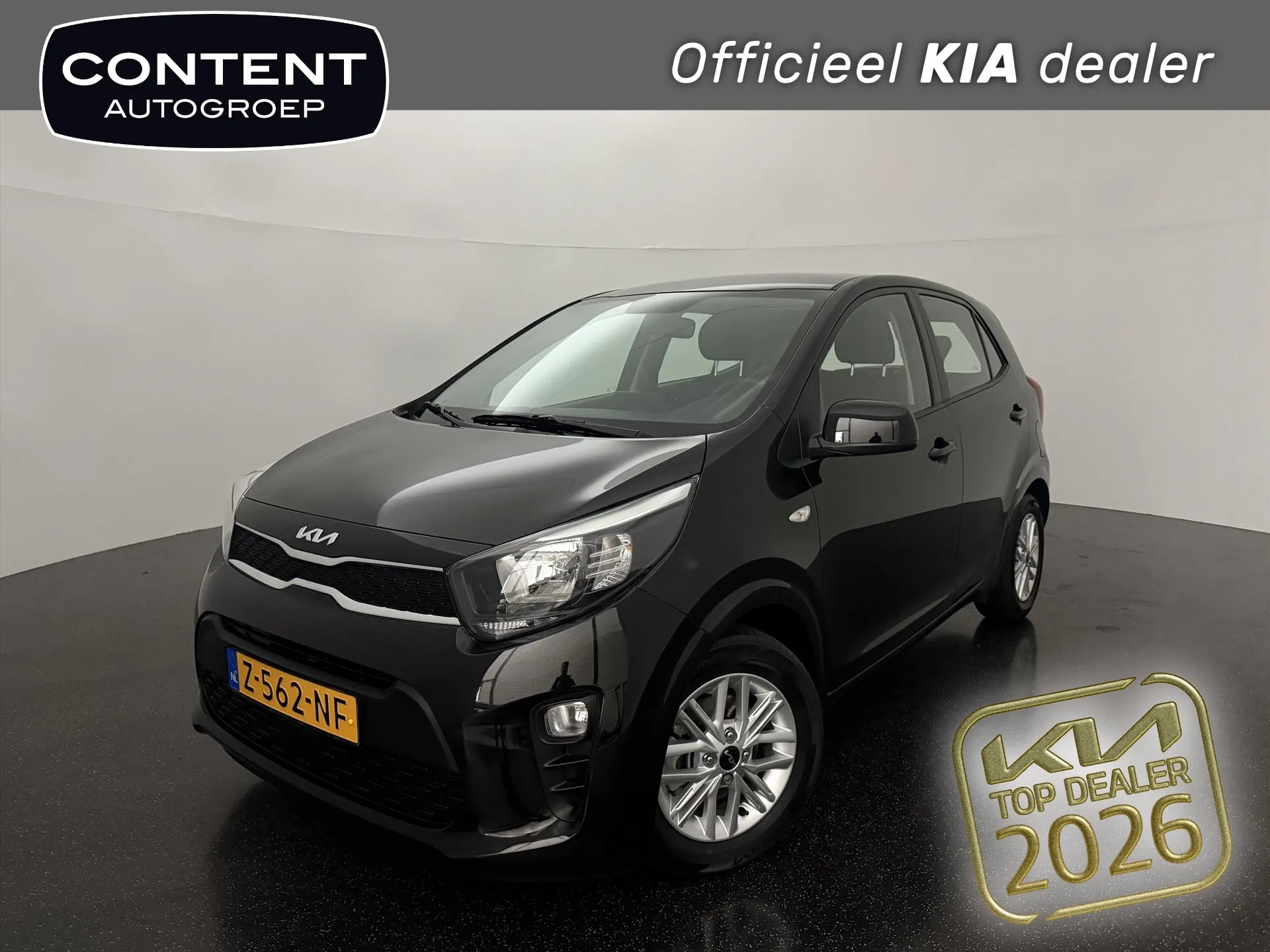 Kia Picanto met kenteken Z-562-NF – vooraanzicht