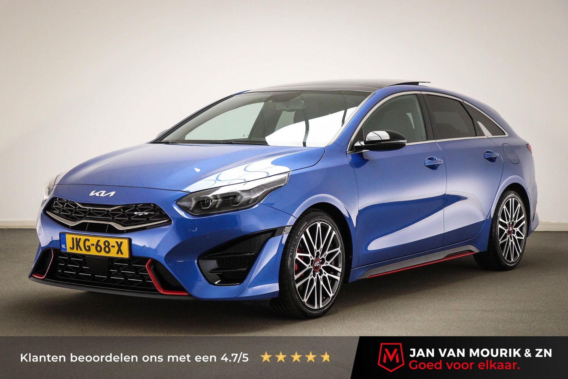 Kia ProCeed met kenteken JKG-68-X – vooraanzicht