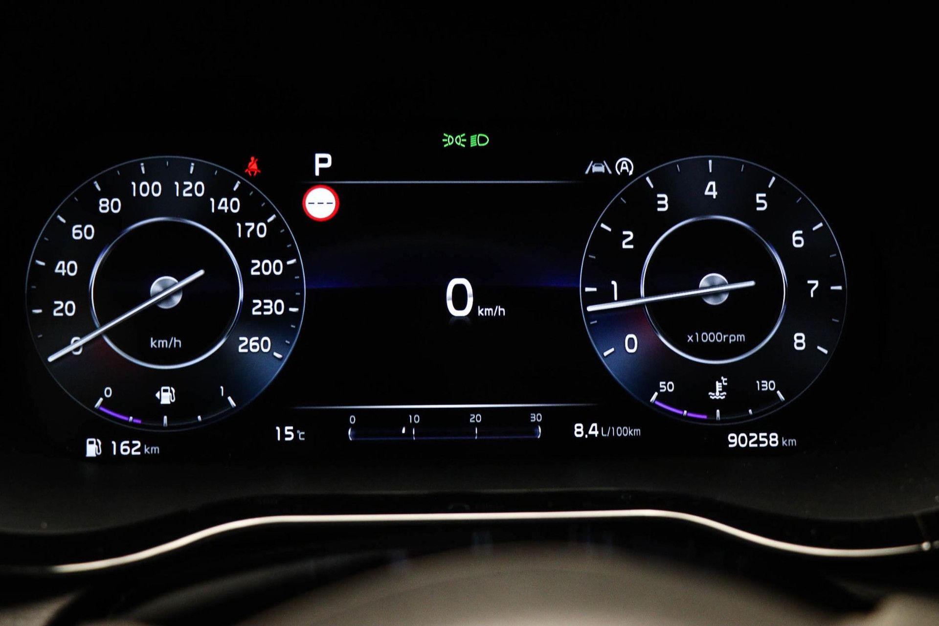 Kia ProCeed met kenteken JKG-68-X – dashboard