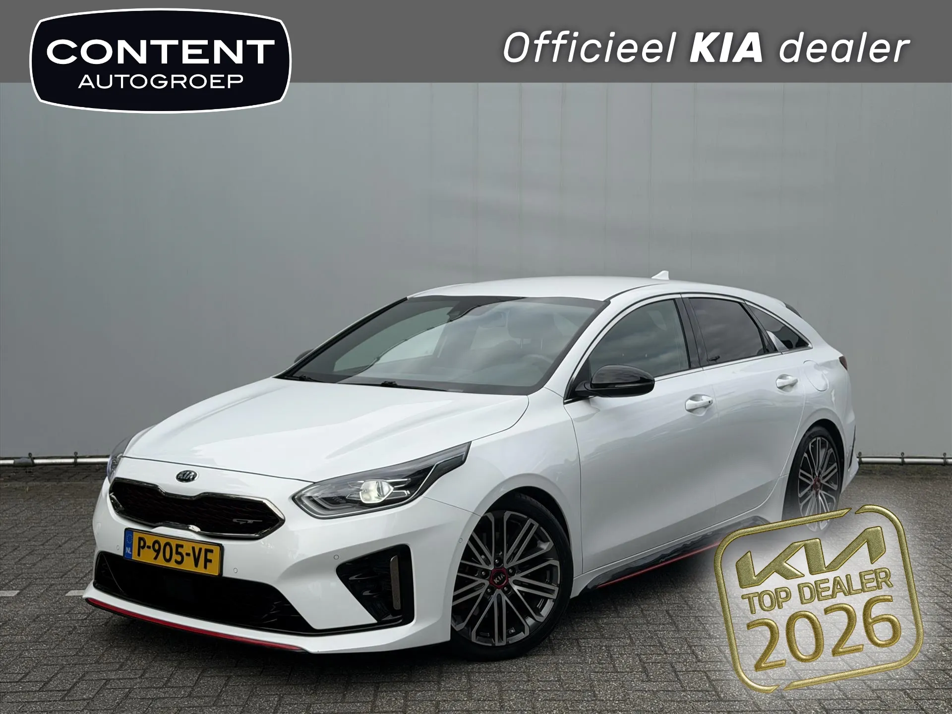 Kia ProCeed met kenteken P-905-VF – vooraanzicht