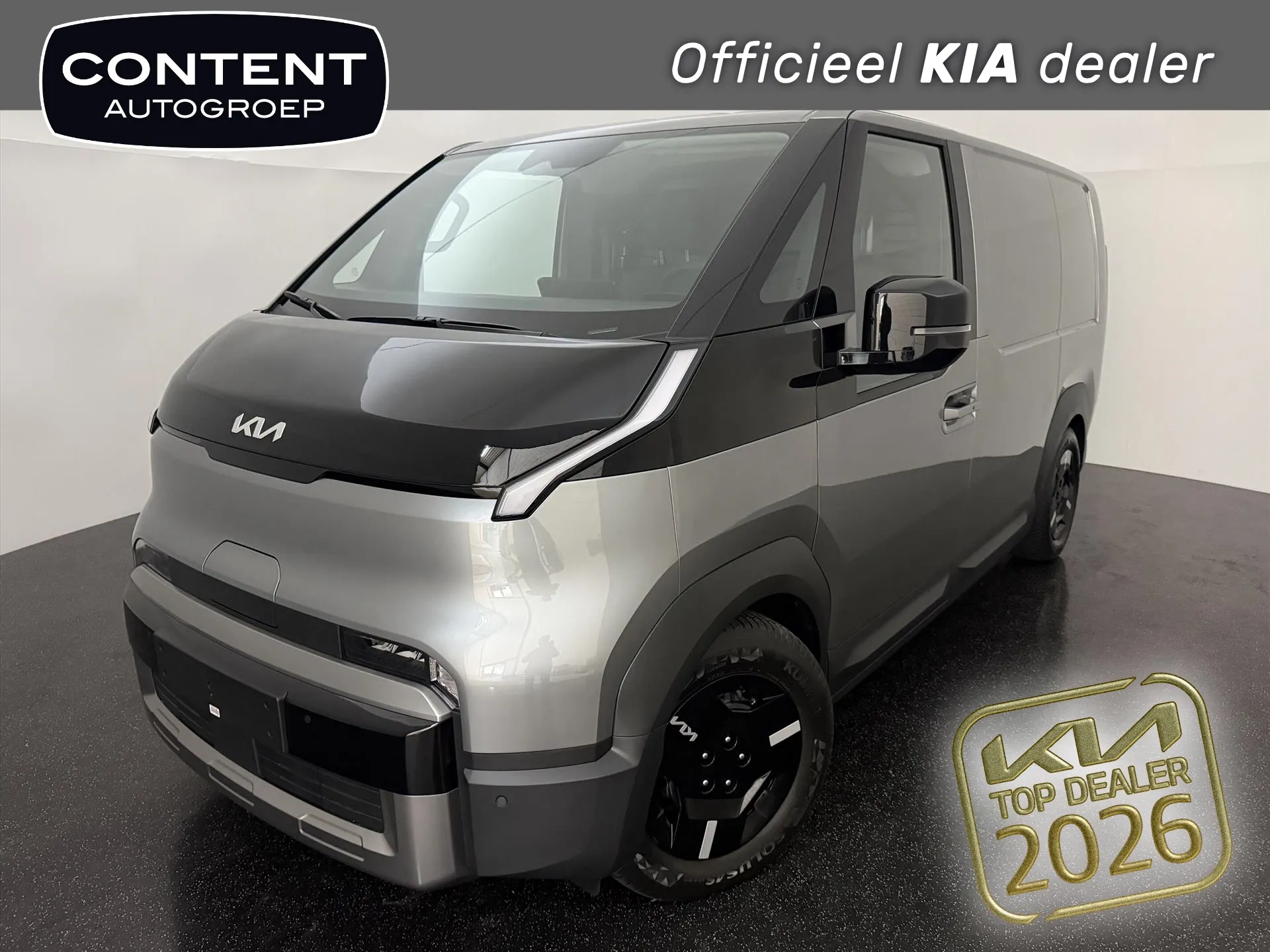 Kia PV5 met kenteken 71550 – vooraanzicht