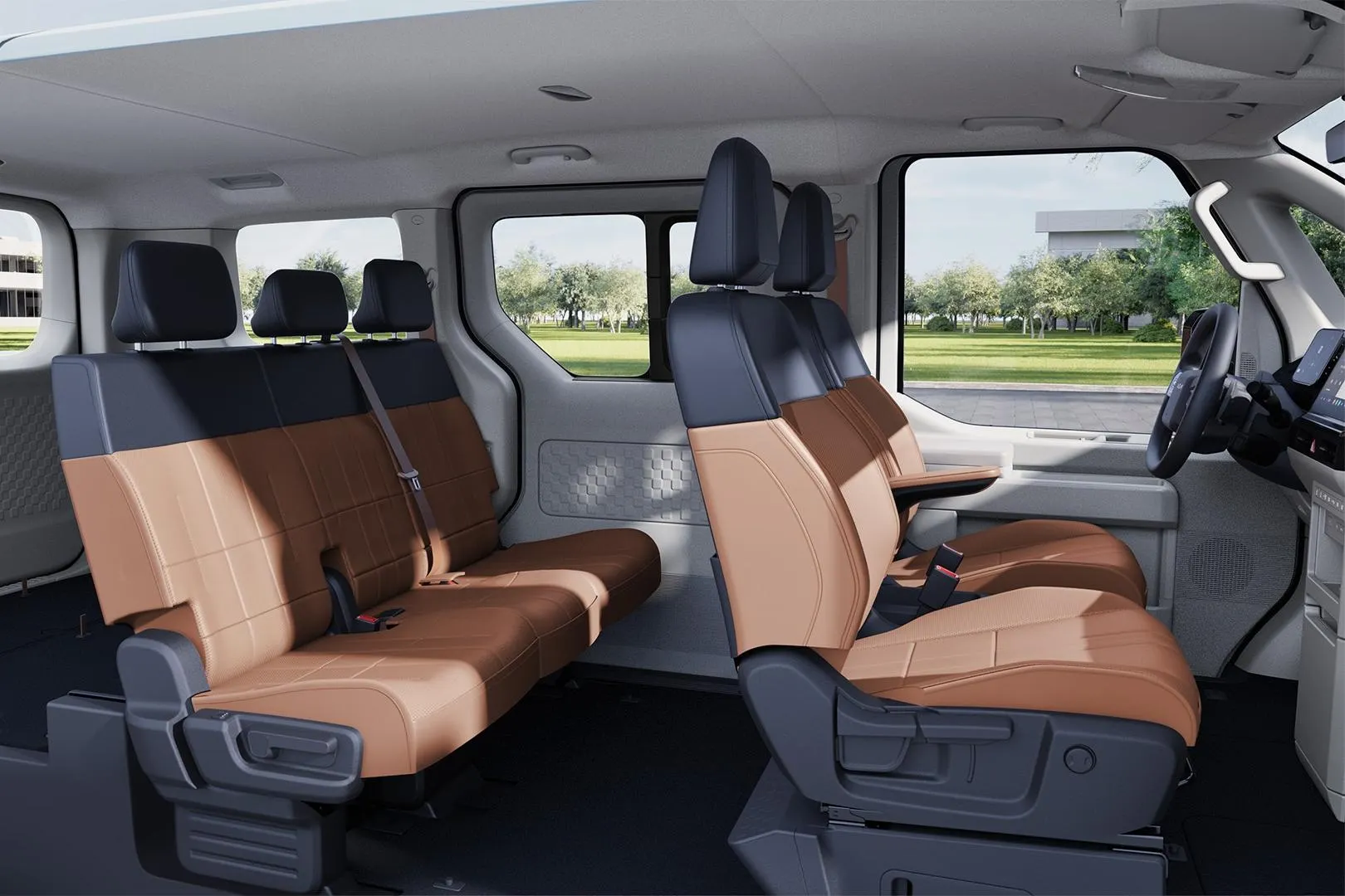 Kia PV5 met kenteken 71552 – interieur