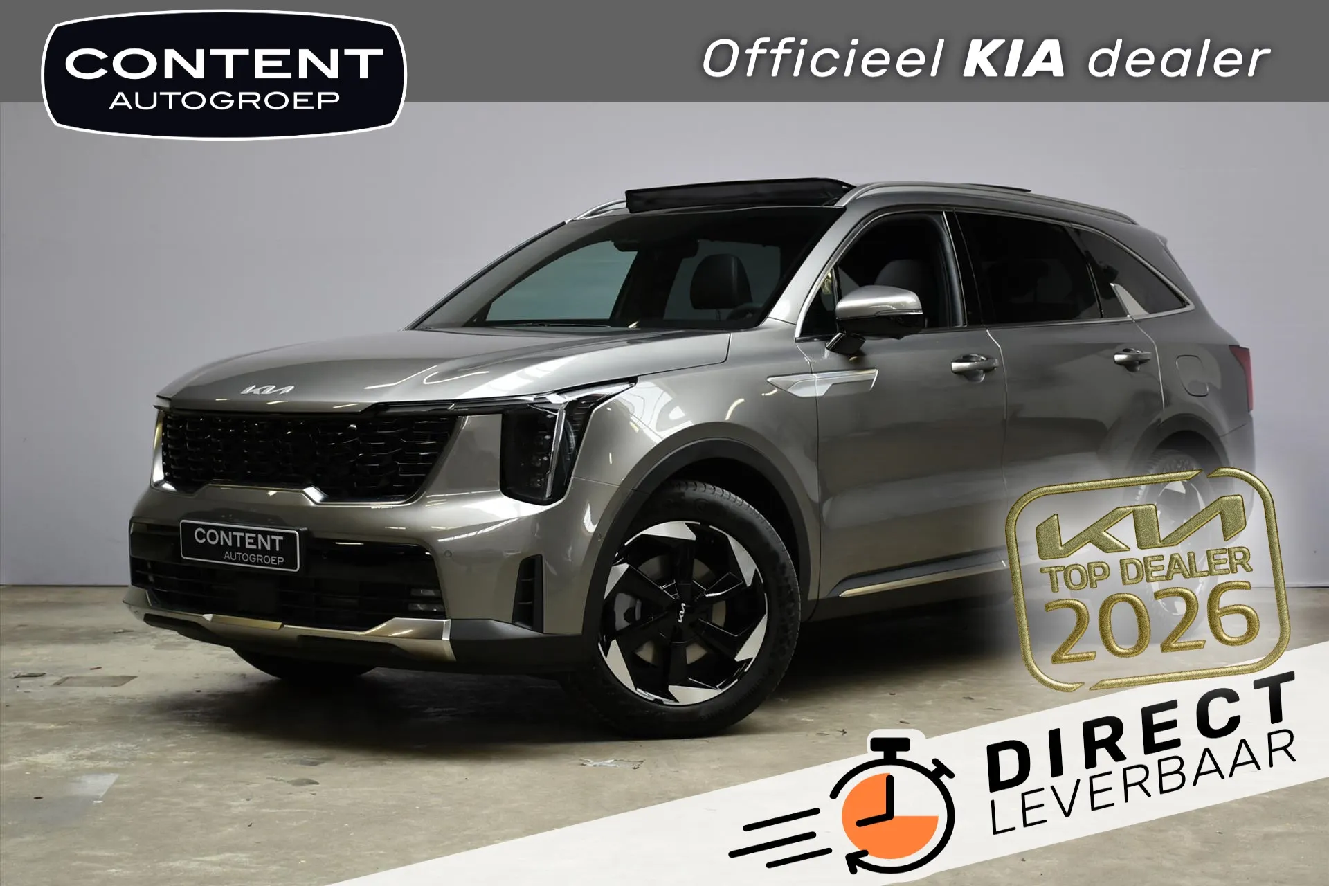 Kia Sorento met kenteken 69076 – vooraanzicht