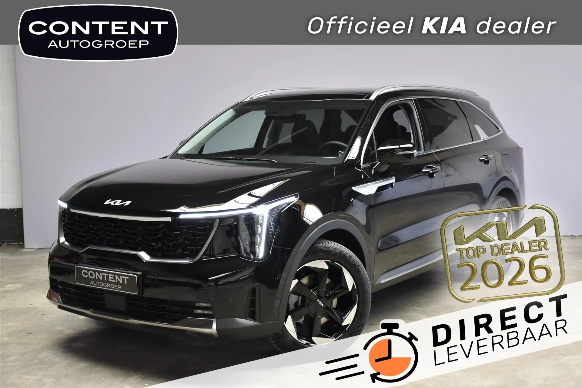 Kia Sorento met kenteken 69621 – vooraanzicht