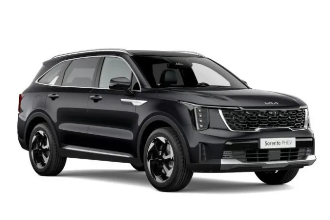 Kia Sorento met kenteken 72667 – achteraanzicht