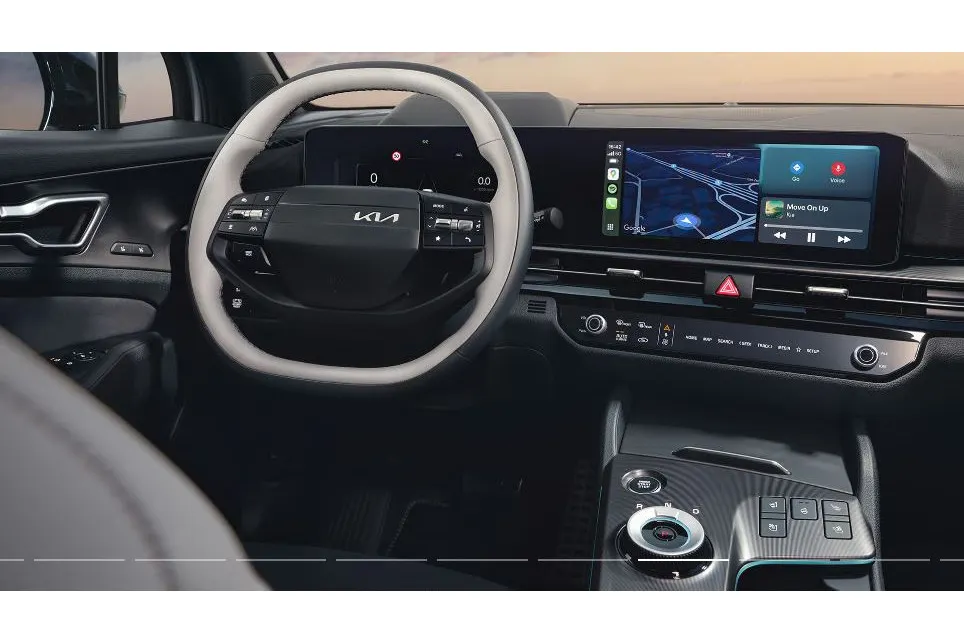 Kia Sportage met kenteken 71685 – achteraanzicht