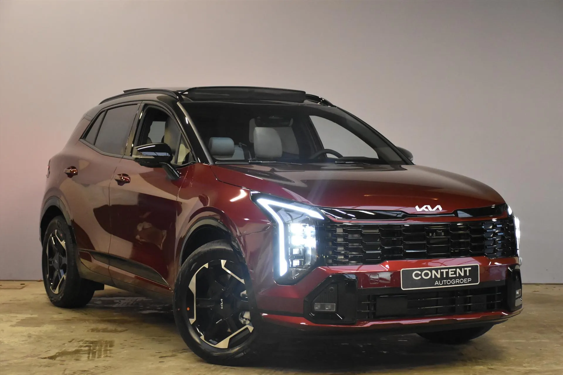 Kia Sportage met kenteken 73390 – dashboard