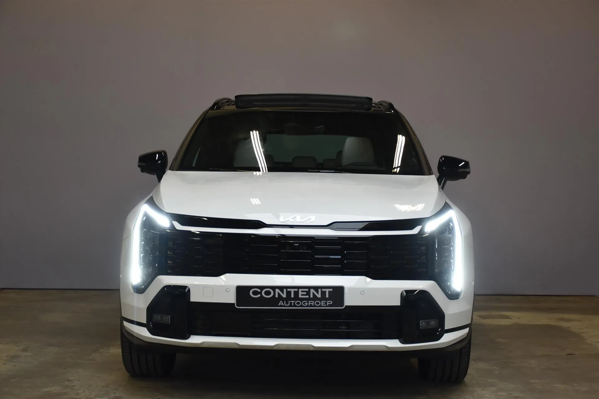 Kia Sportage met kenteken 74322 – achteraanzicht