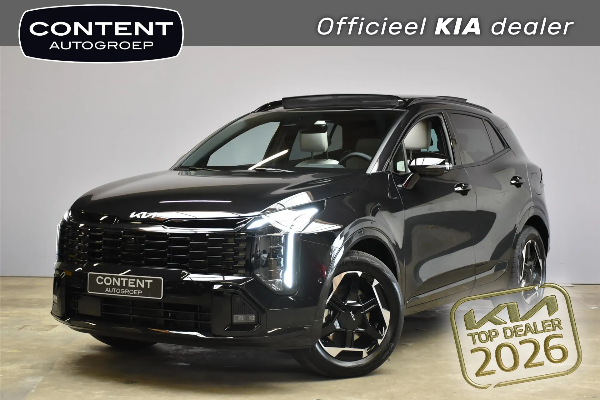 Kia Sportage met kenteken 74385 – vooraanzicht