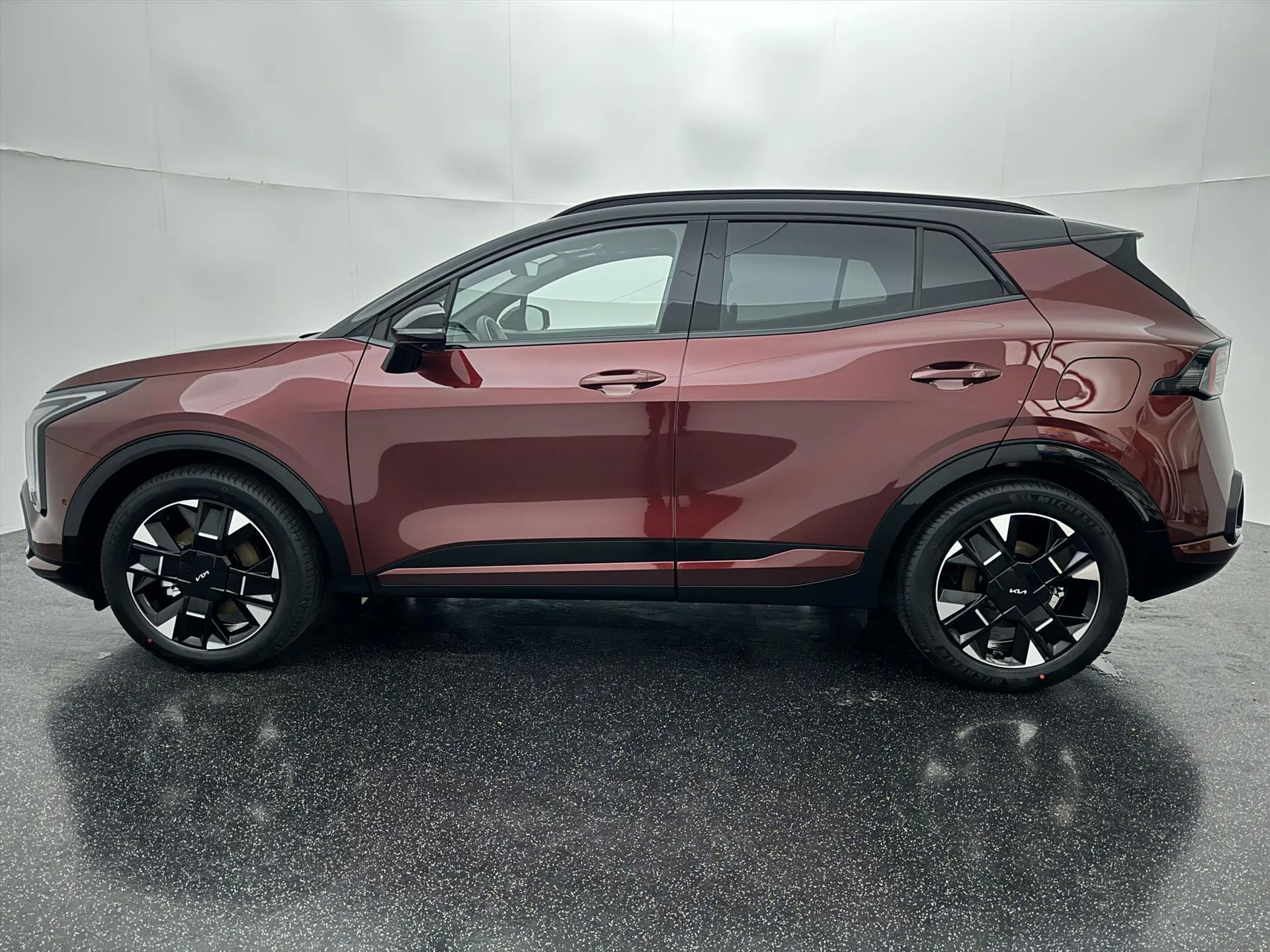 Kia Sportage met kenteken 74386 – achteraanzicht