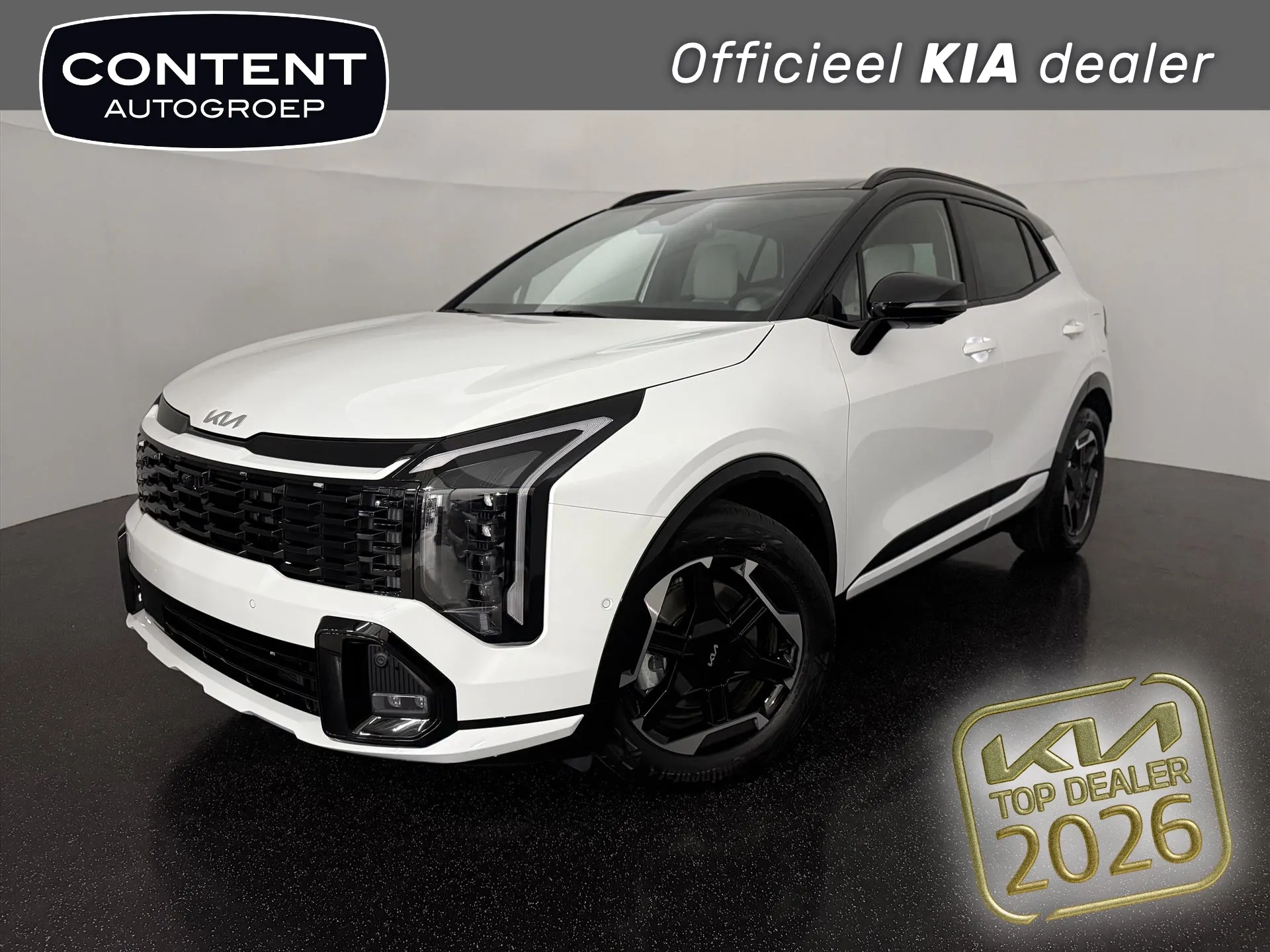Kia Sportage met kenteken 74490 – vooraanzicht