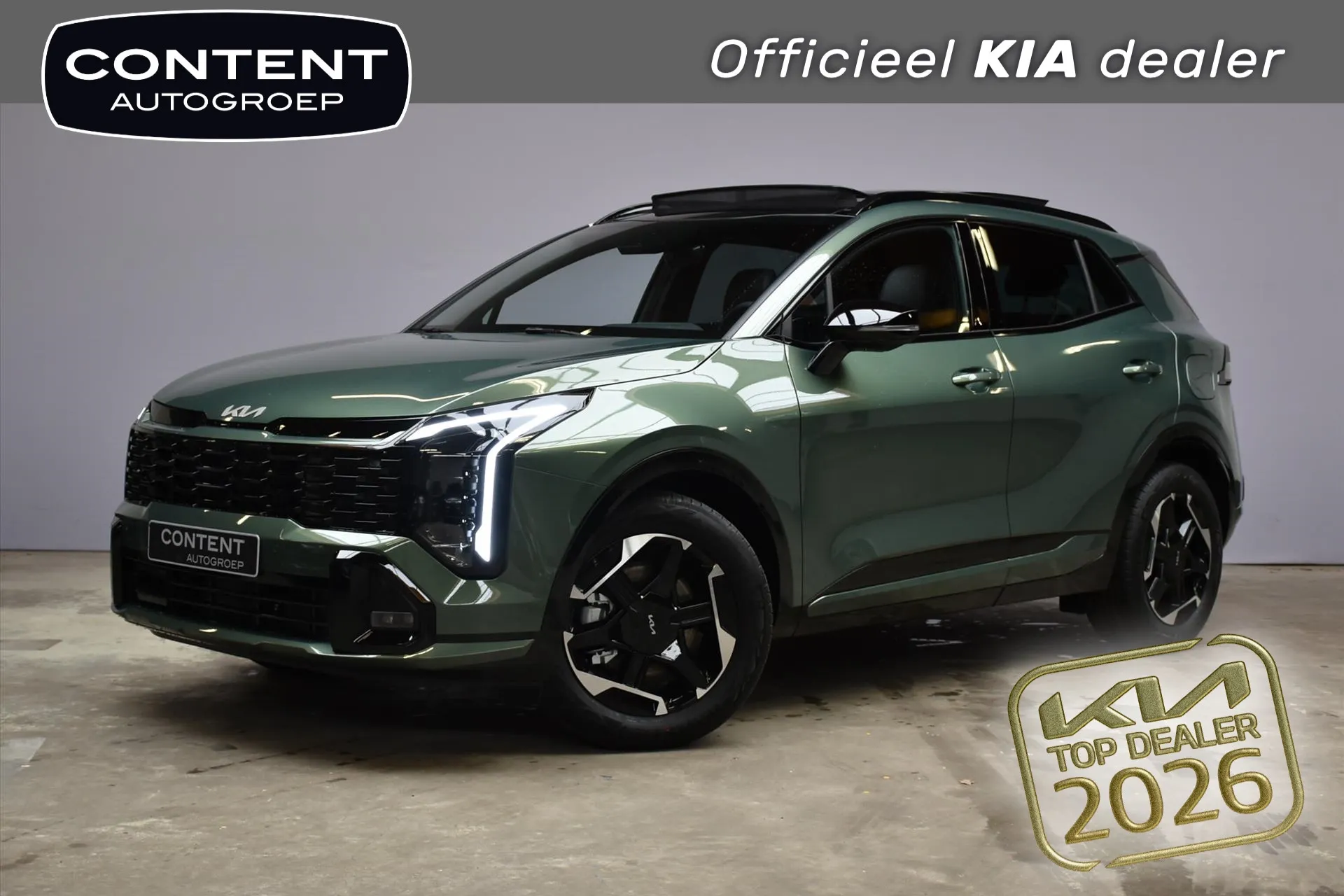 Kia Sportage met kenteken 75513 – vooraanzicht