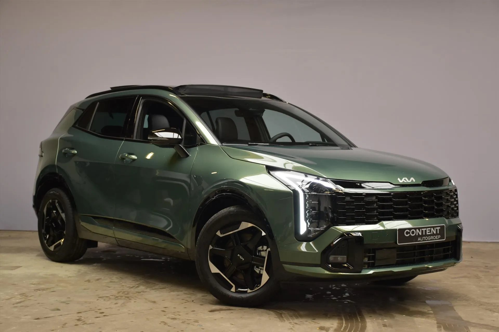 Kia Sportage met kenteken 75513 – achteraanzicht