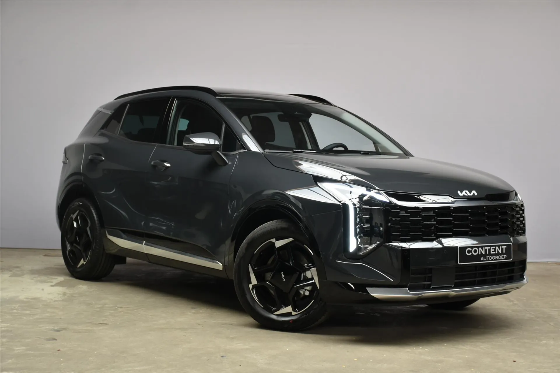 Kia Sportage met kenteken 75540 – dashboard