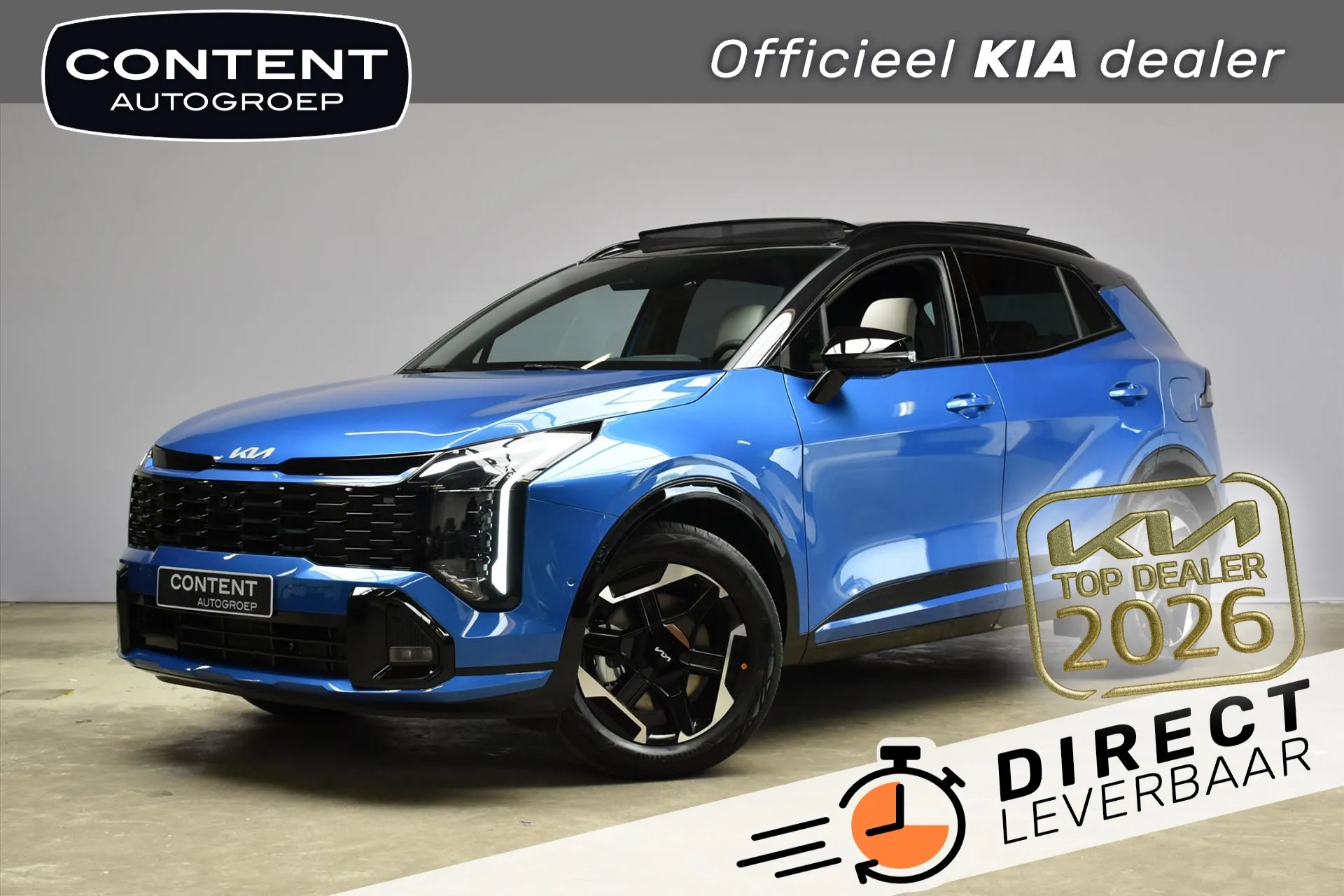 Kia Sportage met kenteken 76511 – vooraanzicht