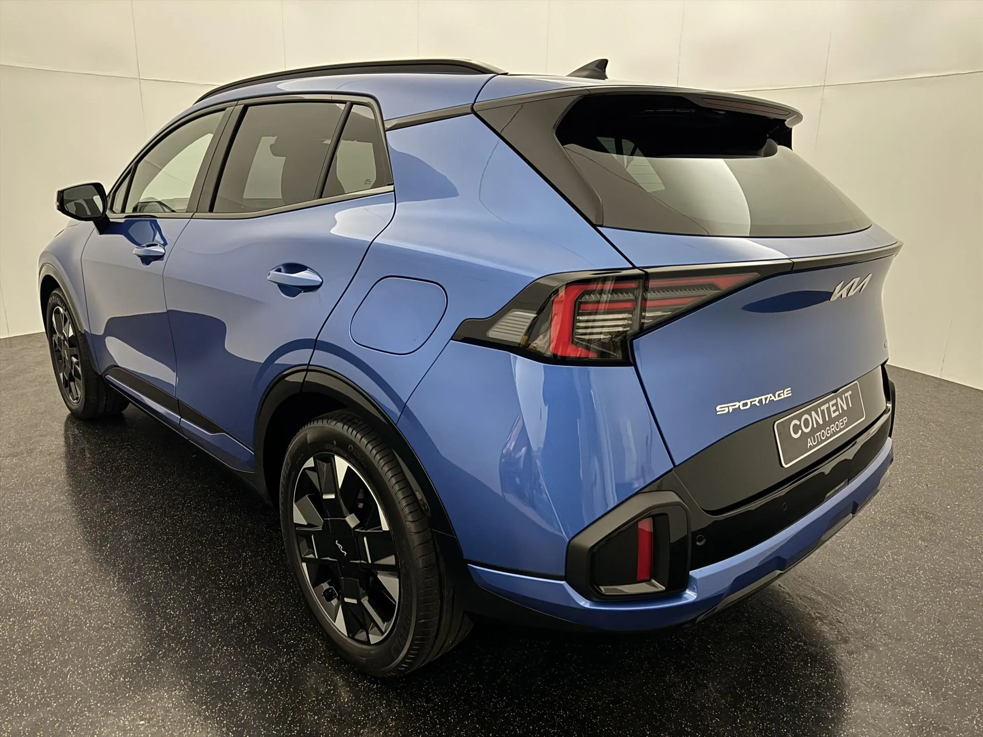 Kia Sportage met kenteken 76625 – achteraanzicht