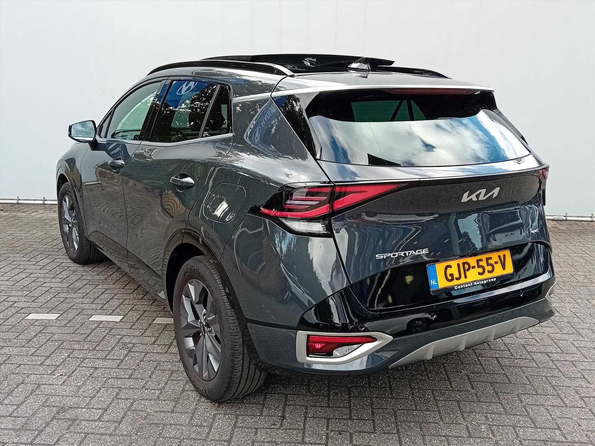 Kia Sportage met kenteken GJP-55-V – detailfoto